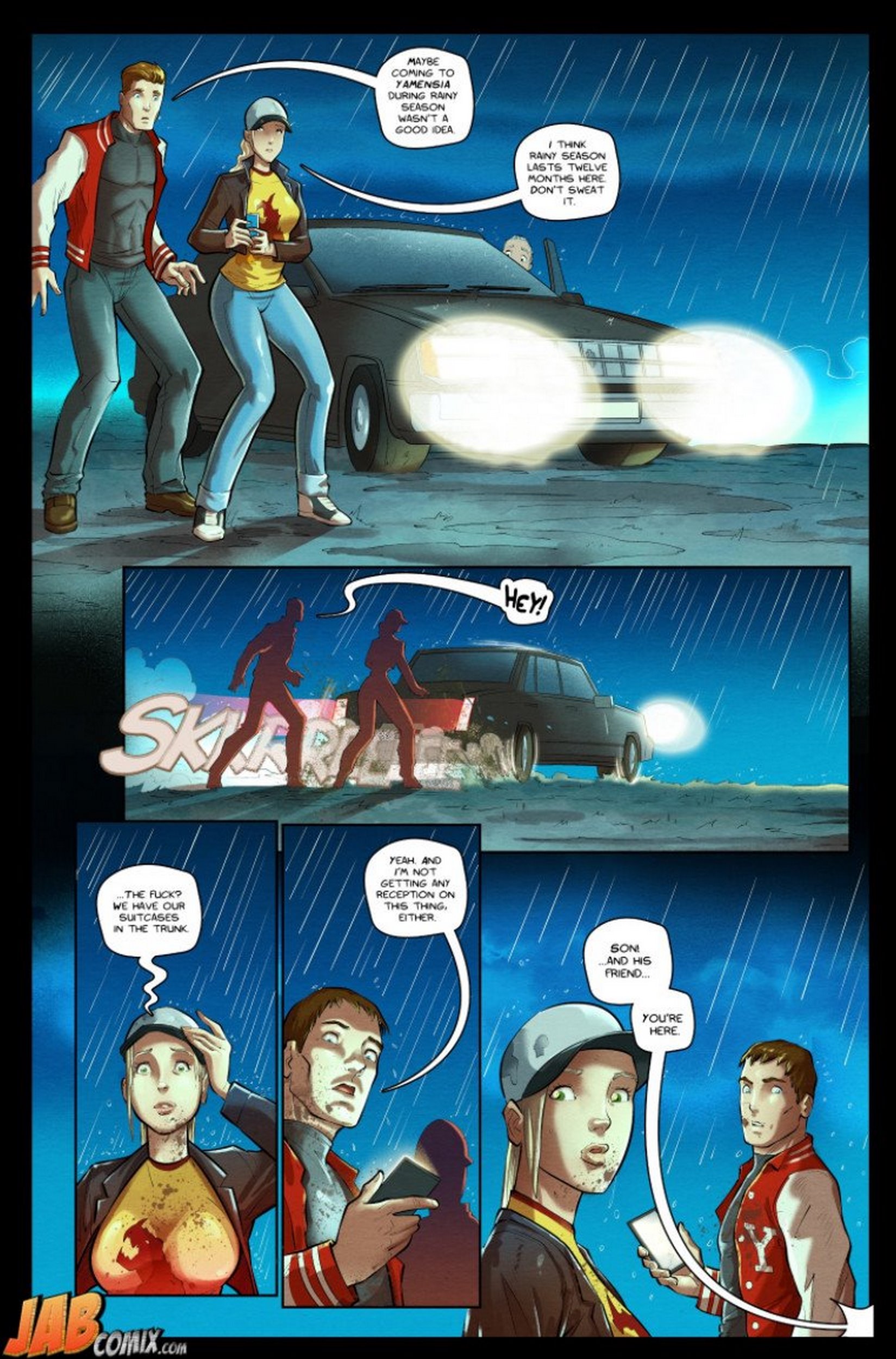 Curse Of The Black Mantis [JabComix], Curse Of The Black Mantis 1, page 4 of 22