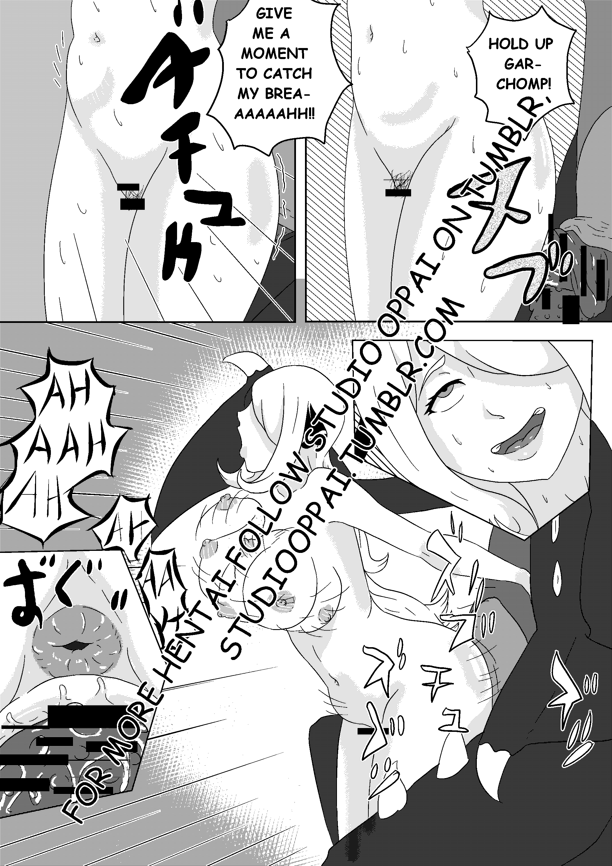 Cynthia’s Relaxation – Pokemon [Studio Oppai], Cynthia's Relaxation - Pokemon, page 12 of 17