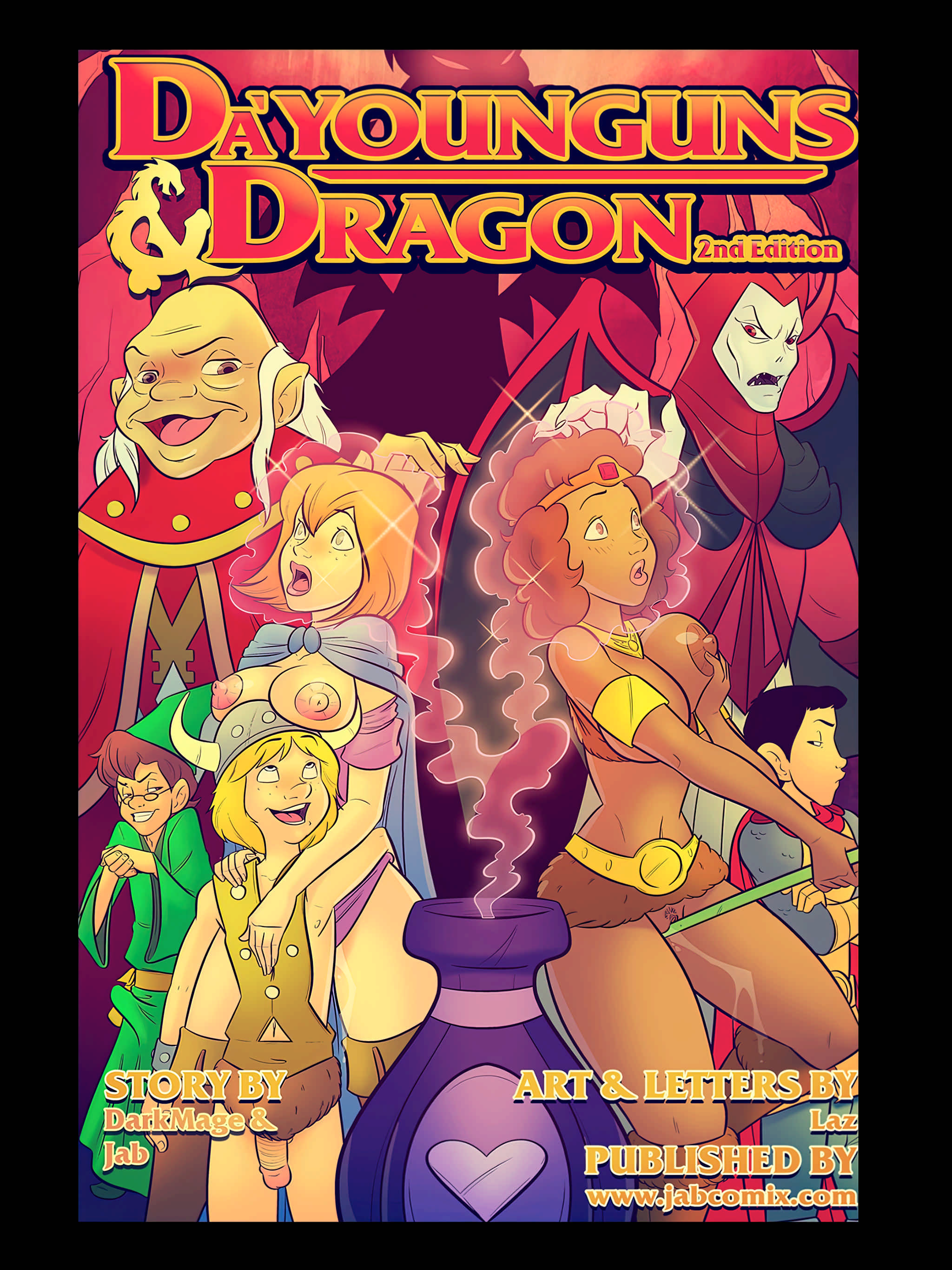 Da Younguns N’ Dragons [JabComix], Da Younguns N' Dragons II, page 1 of 23