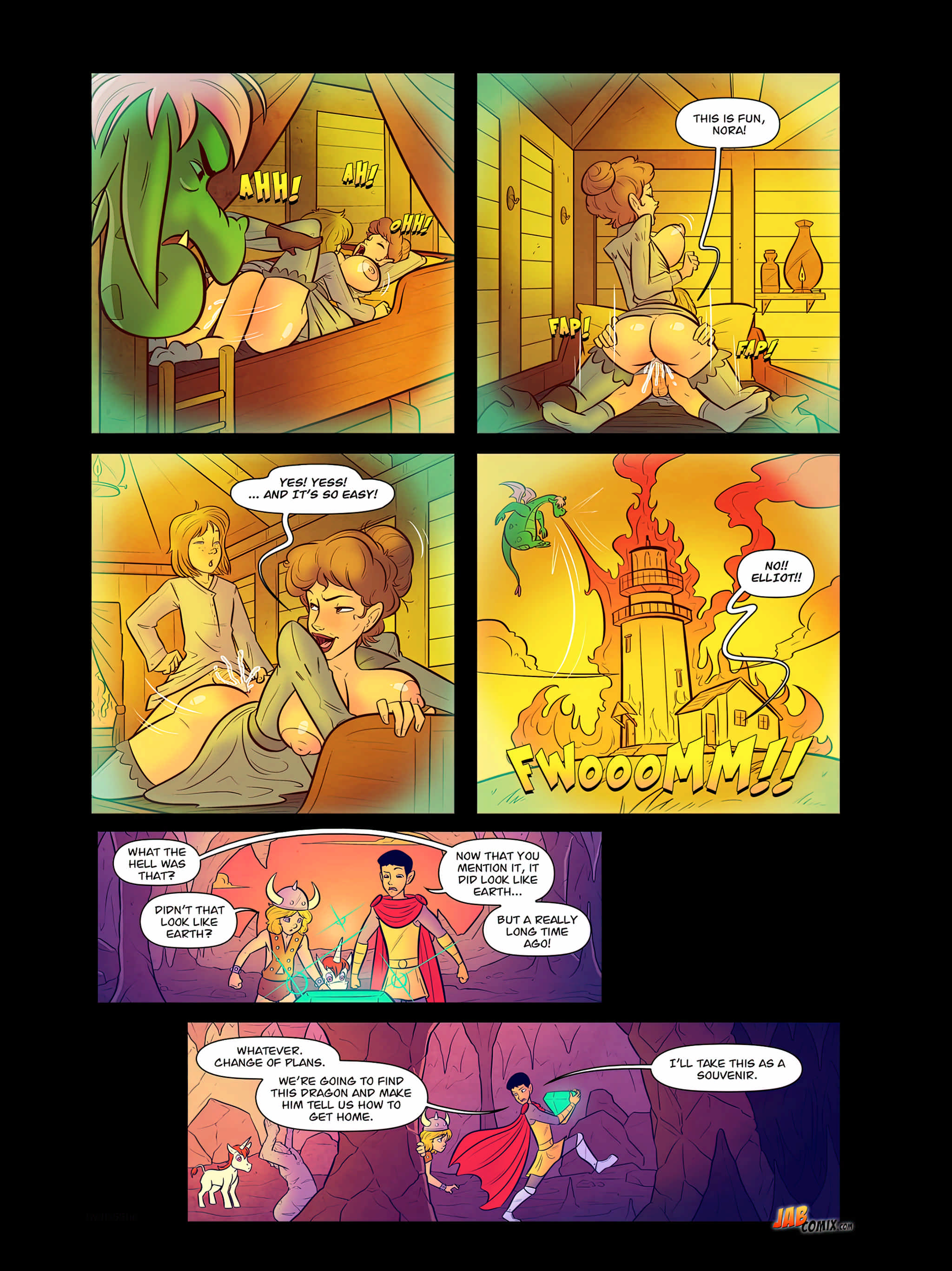 Da Younguns N’ Dragons [JabComix], Da Younguns N' Dragons II, page 18 of 23