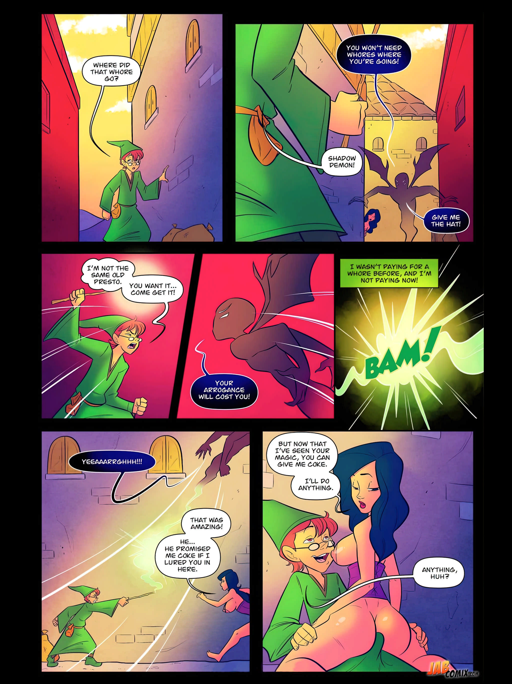 Da Younguns N’ Dragons [JabComix], Da Younguns N' Dragons II, page 7 of 23