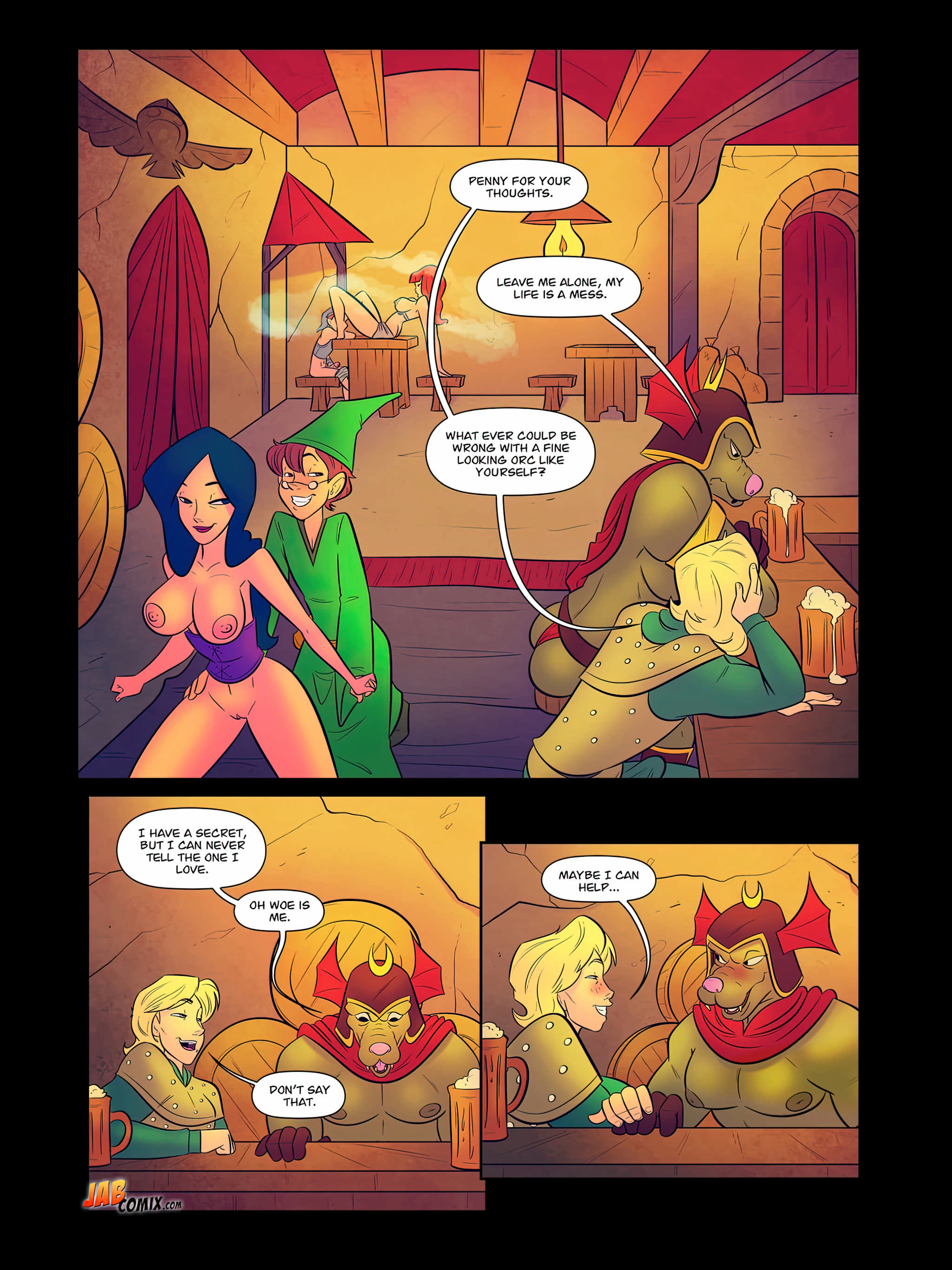 Da Younguns N’ Dragons [JabComix], Da Younguns N' Dragons II, page 8 of 23