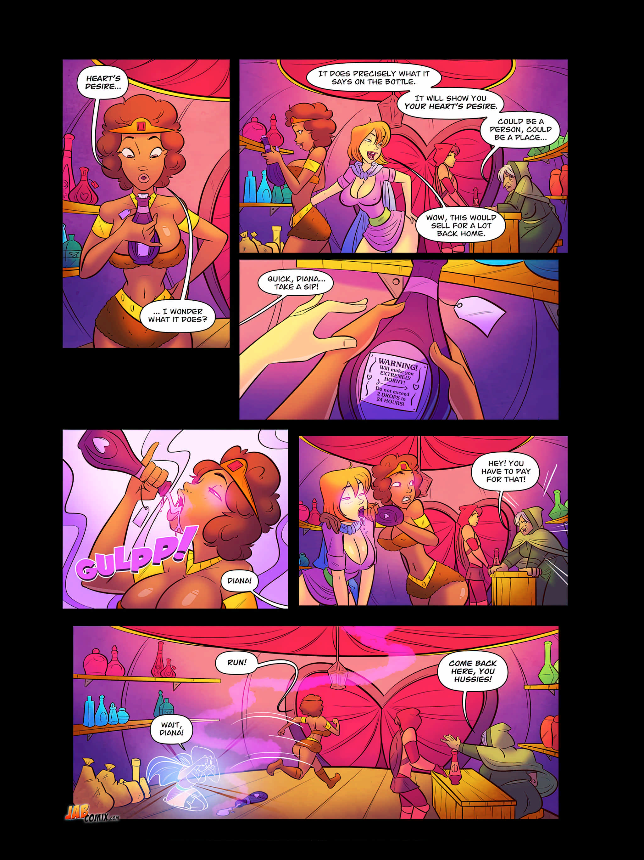Da Younguns N’ Dragons [JabComix], Da Younguns N' Dragons II, page 9 of 23