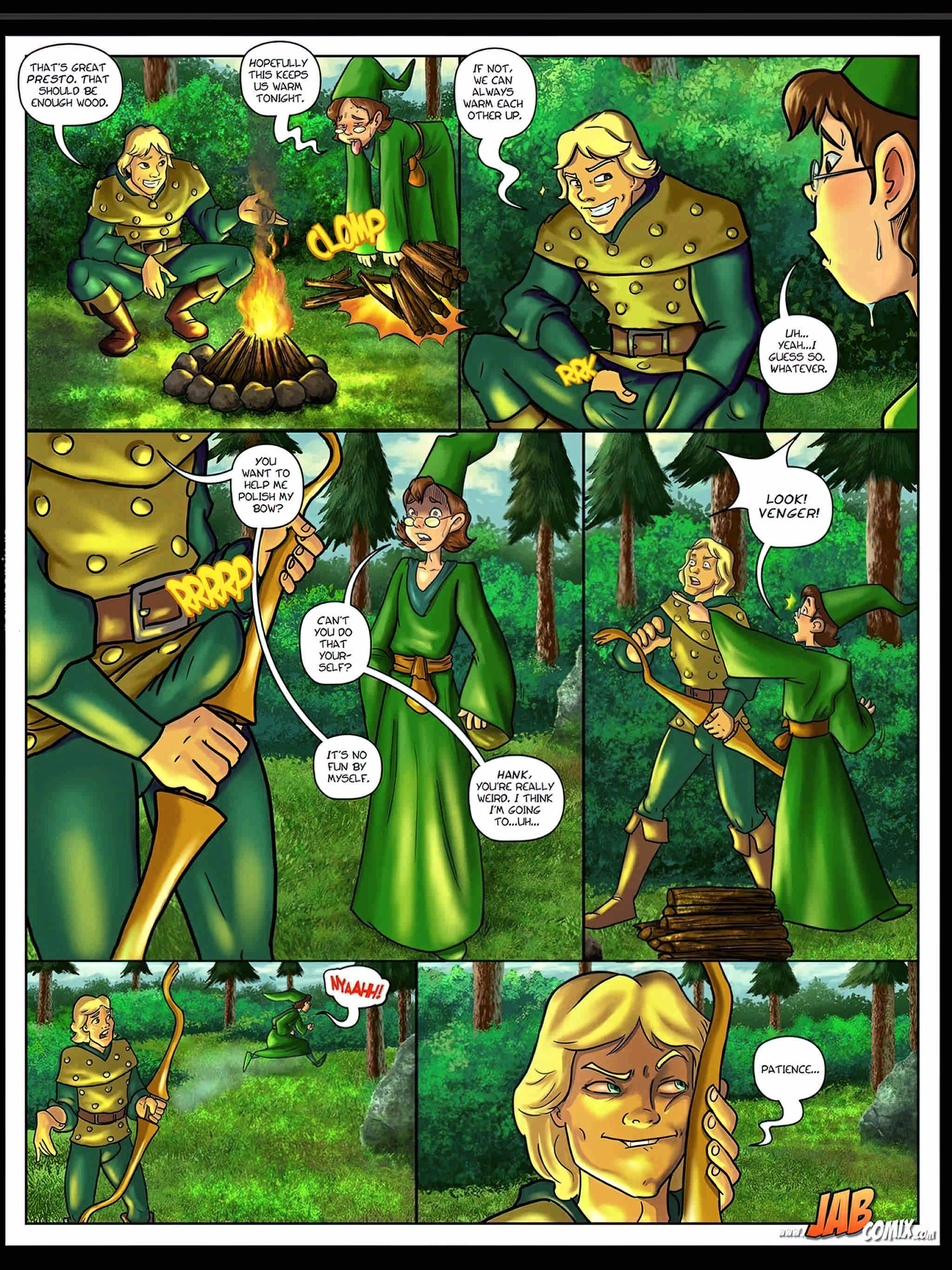 Da Younguns N’ Dragons [JabComix], Da Younguns N' Dragons I, page 5 of 26