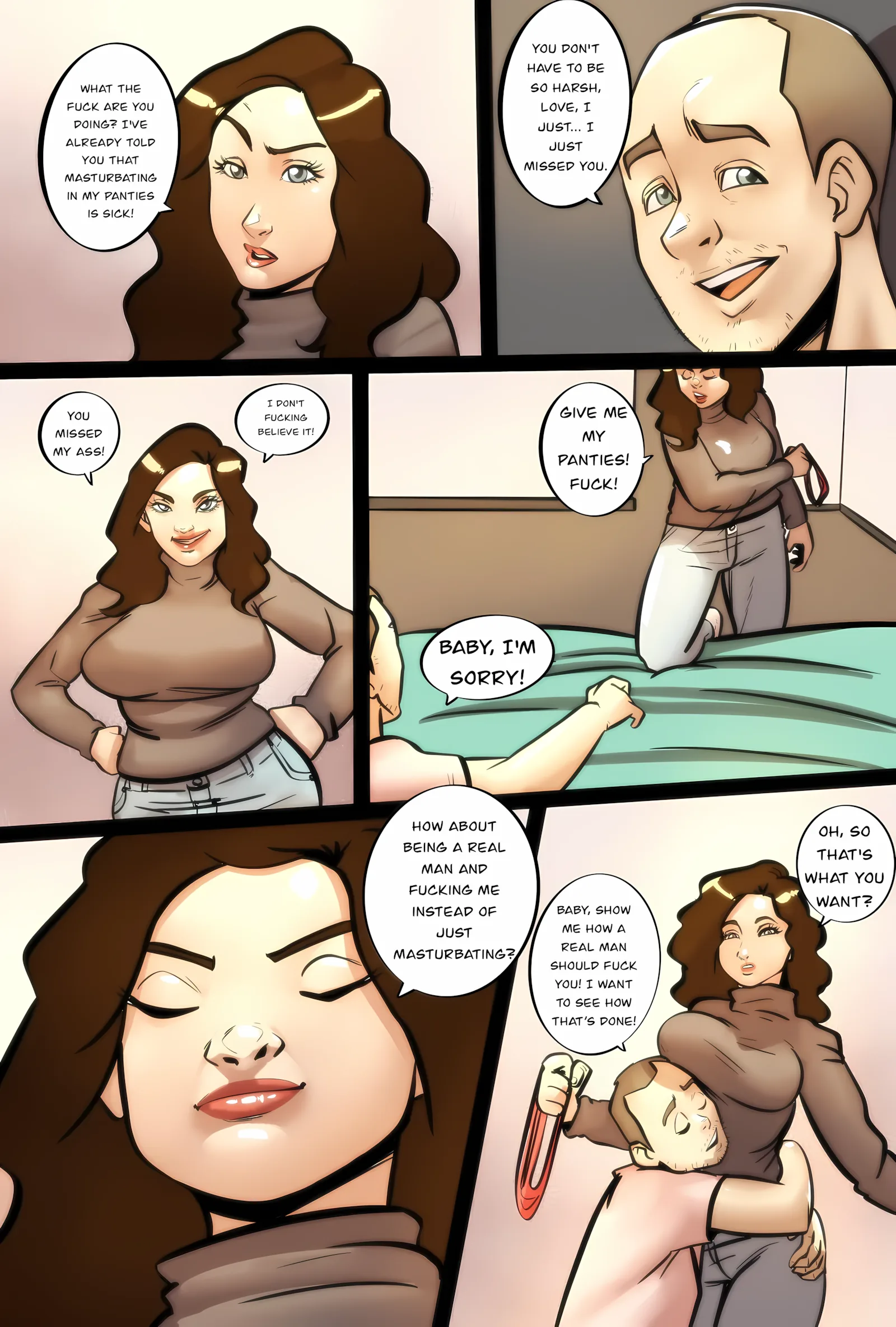 A Real Man For My Wife [Illustravitor], 1. A Real Man For My Wife, page 4 of 12