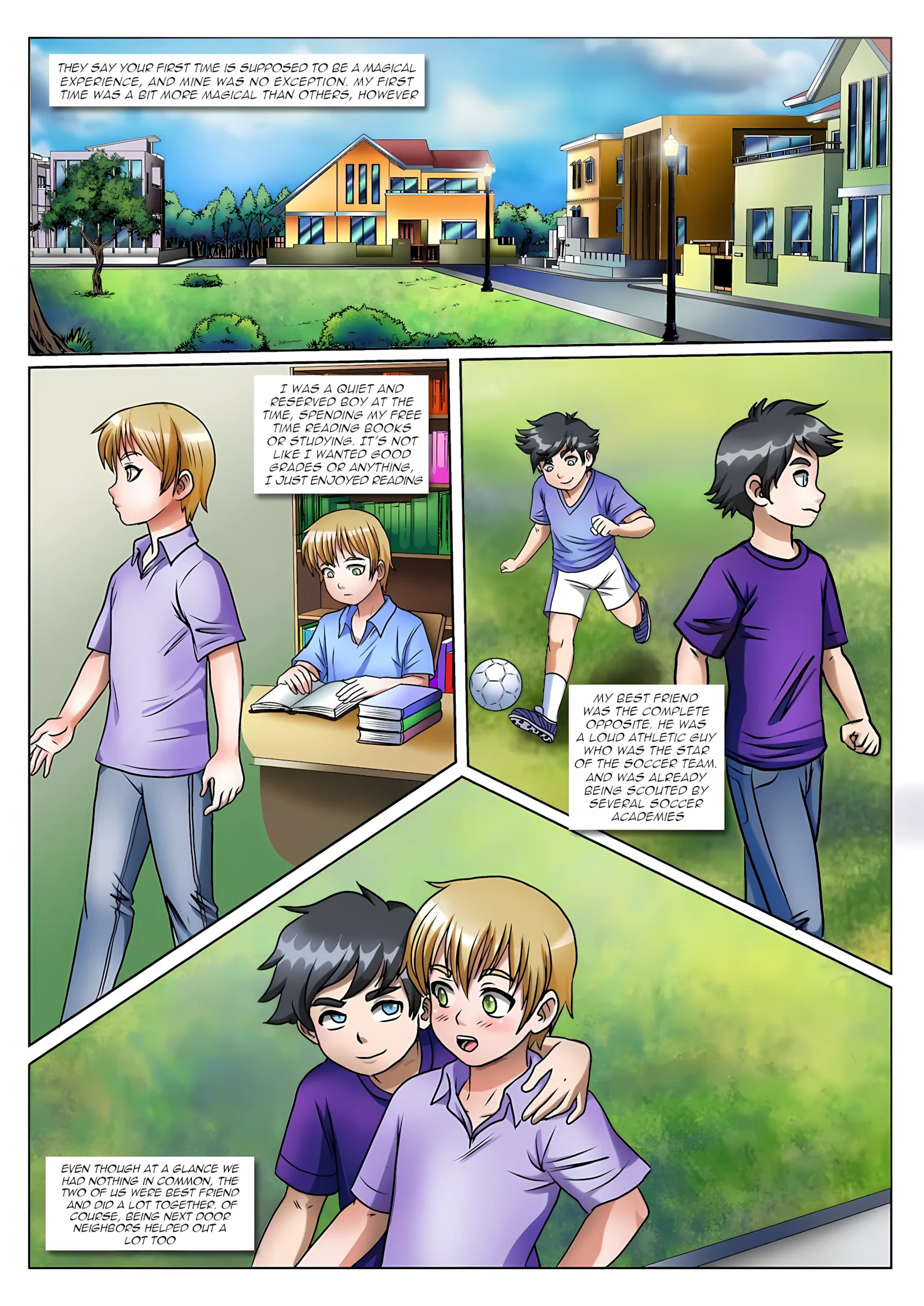 Demon’s Game [Palcomix], 1 . Demon's Game - [Palcomix], page 2 of 42