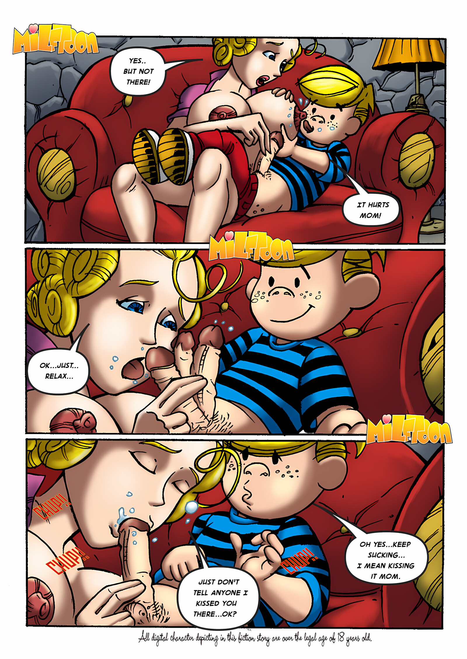 Dennis the Trickster [Milftoon], Dennis the Trickster, page 7 of 17