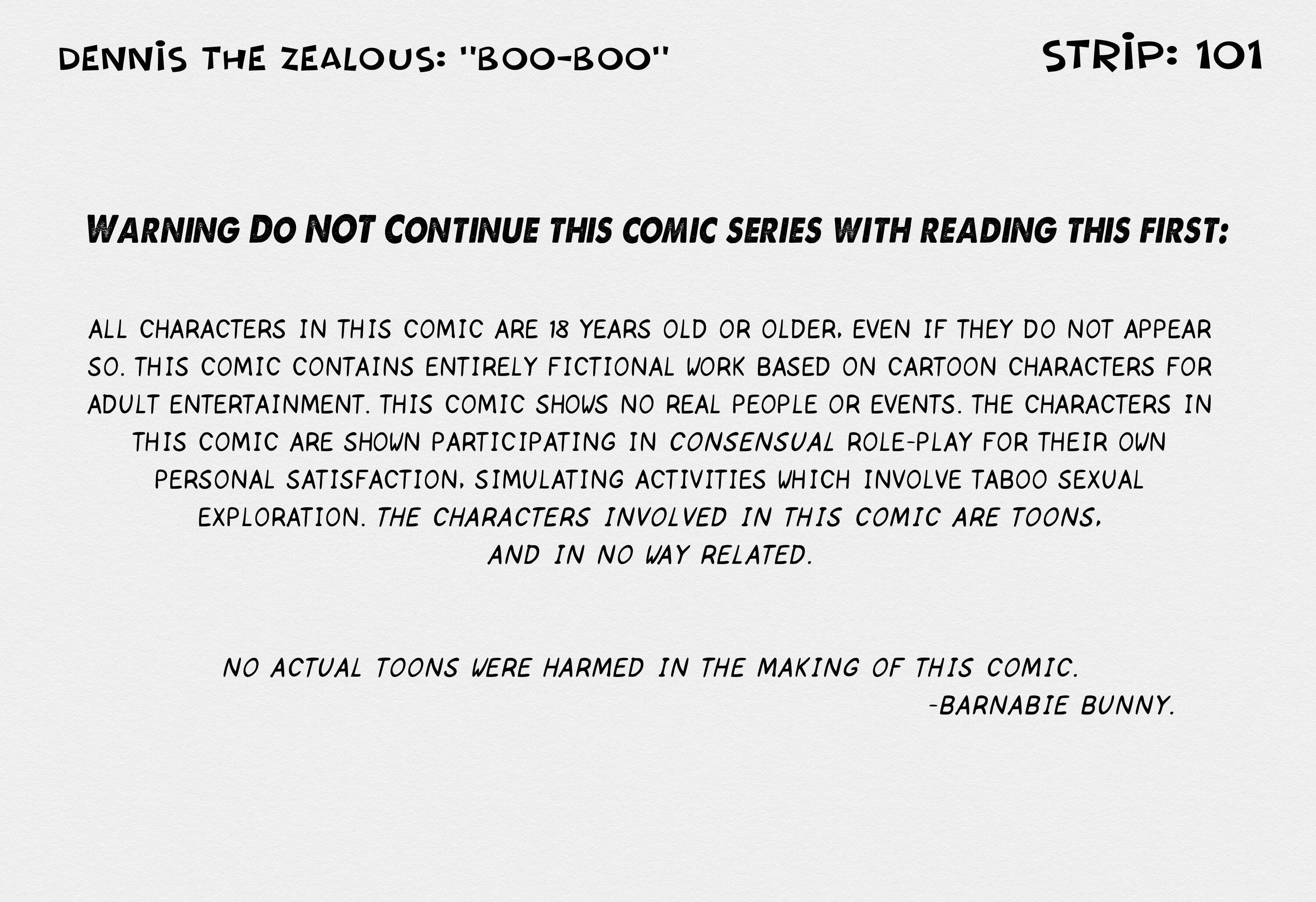 Dennis The Zealous [My Bad Bunny], Dennis The Zealous, page 2 of 10