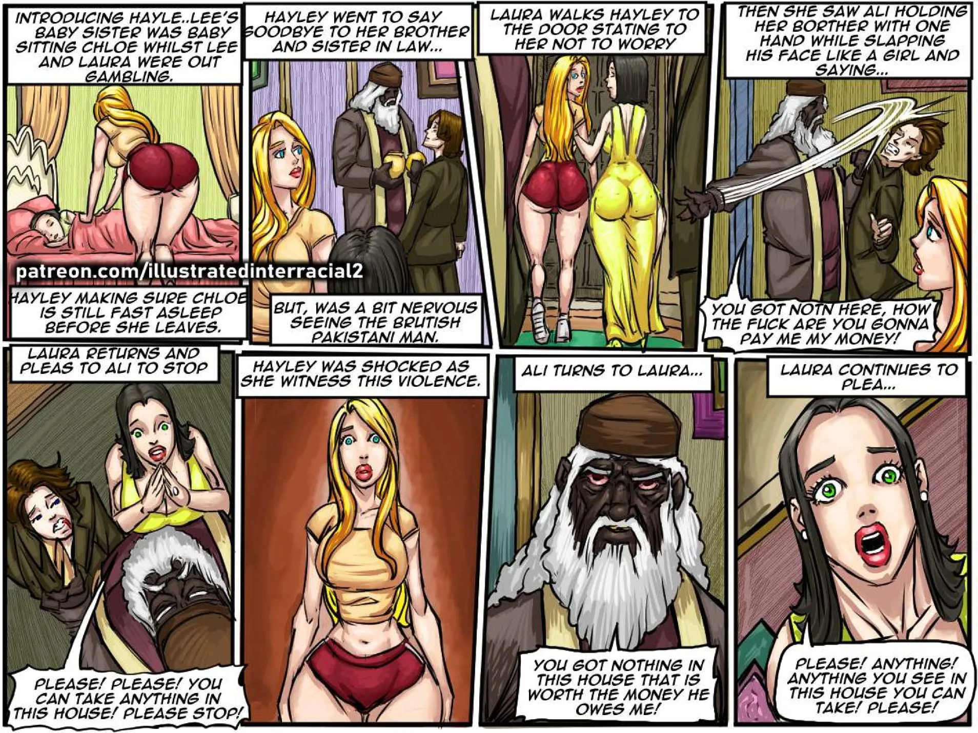 Dept Trap [IllustratedInterracial], Dept Trap, page 4 of 21