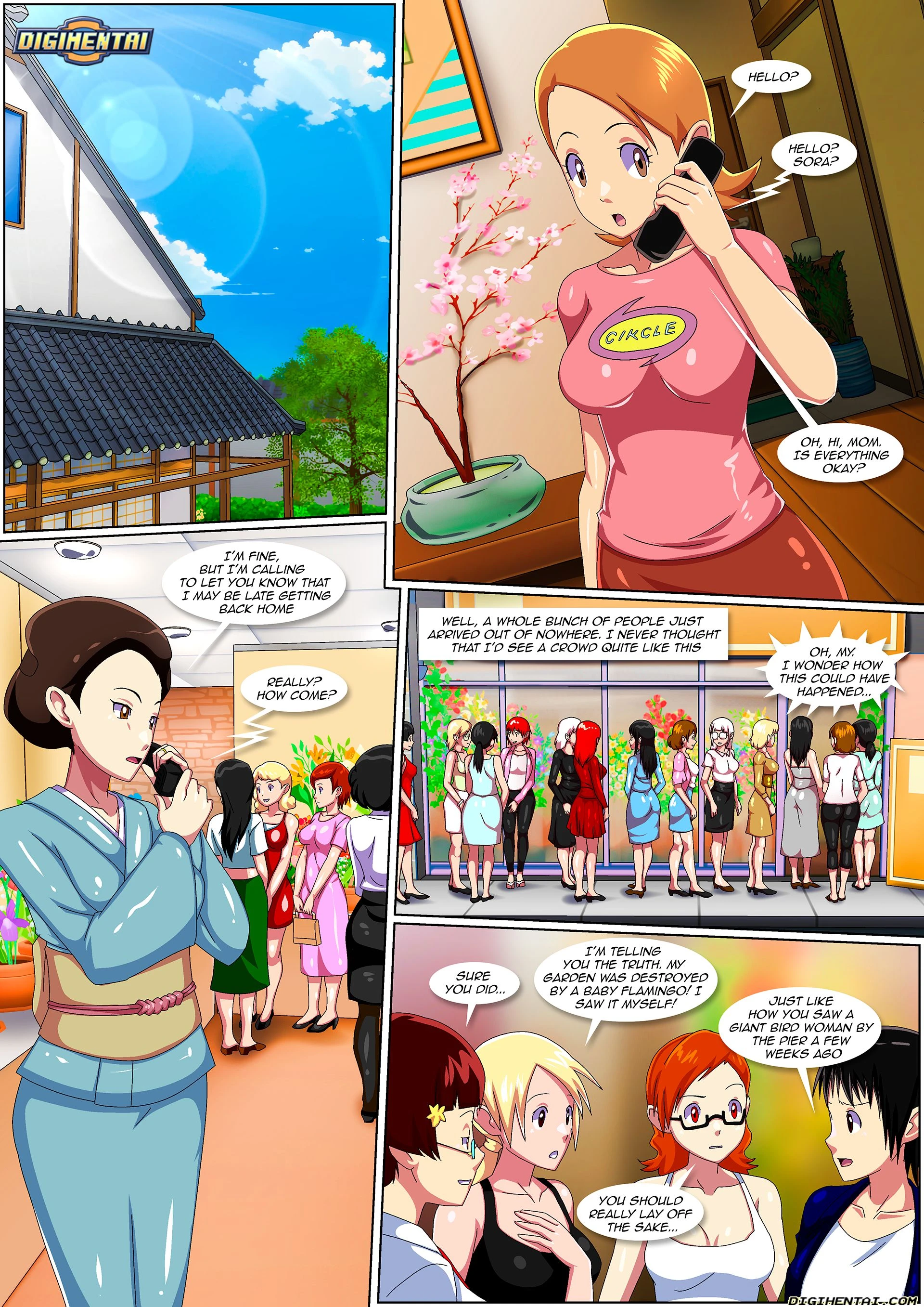 Digimon Rules: Biyomon’s Hobby (Digimon) [Palcomix], 1 . Digimon Rules: Biyomon's Hobby - (Digimon) [Palcomix], page 2 of 13