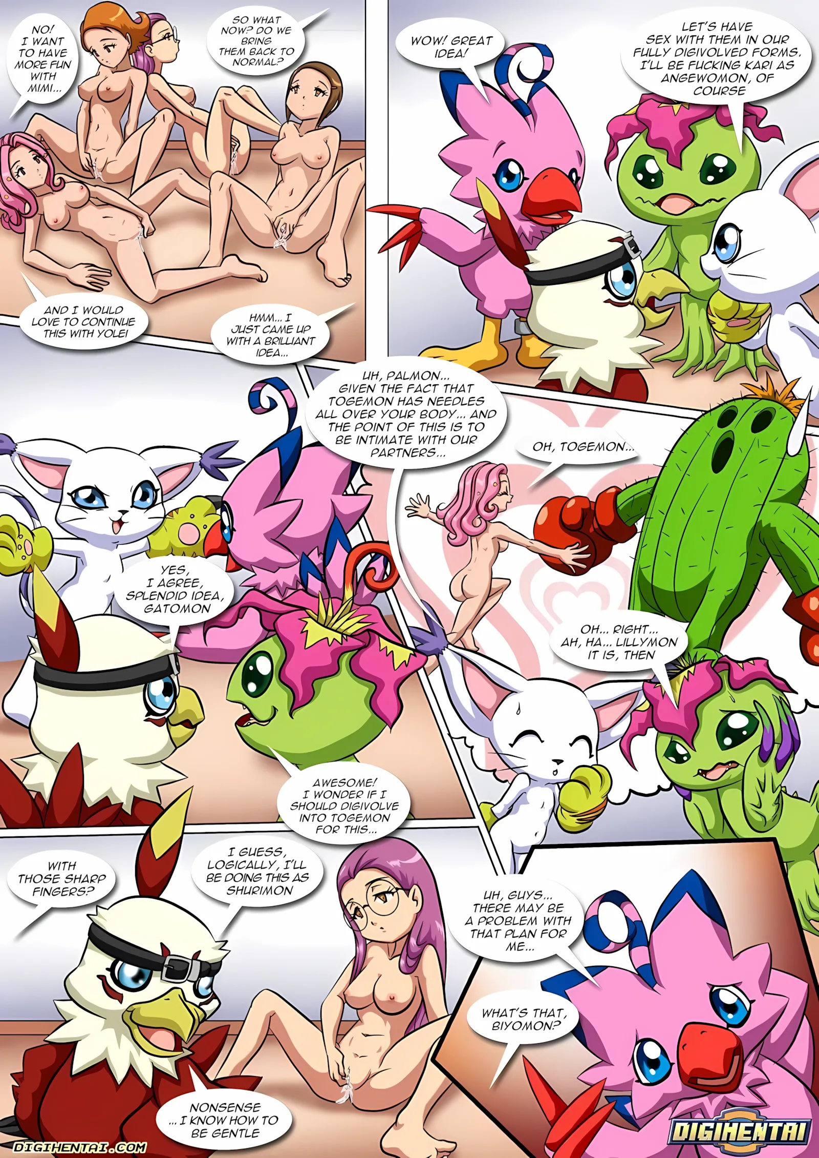 Digimon Rules (Digimon) [PalComix], 1 . Digimon Rules - Chapter 1 (Digimon) [PalComix], page 10 of 27