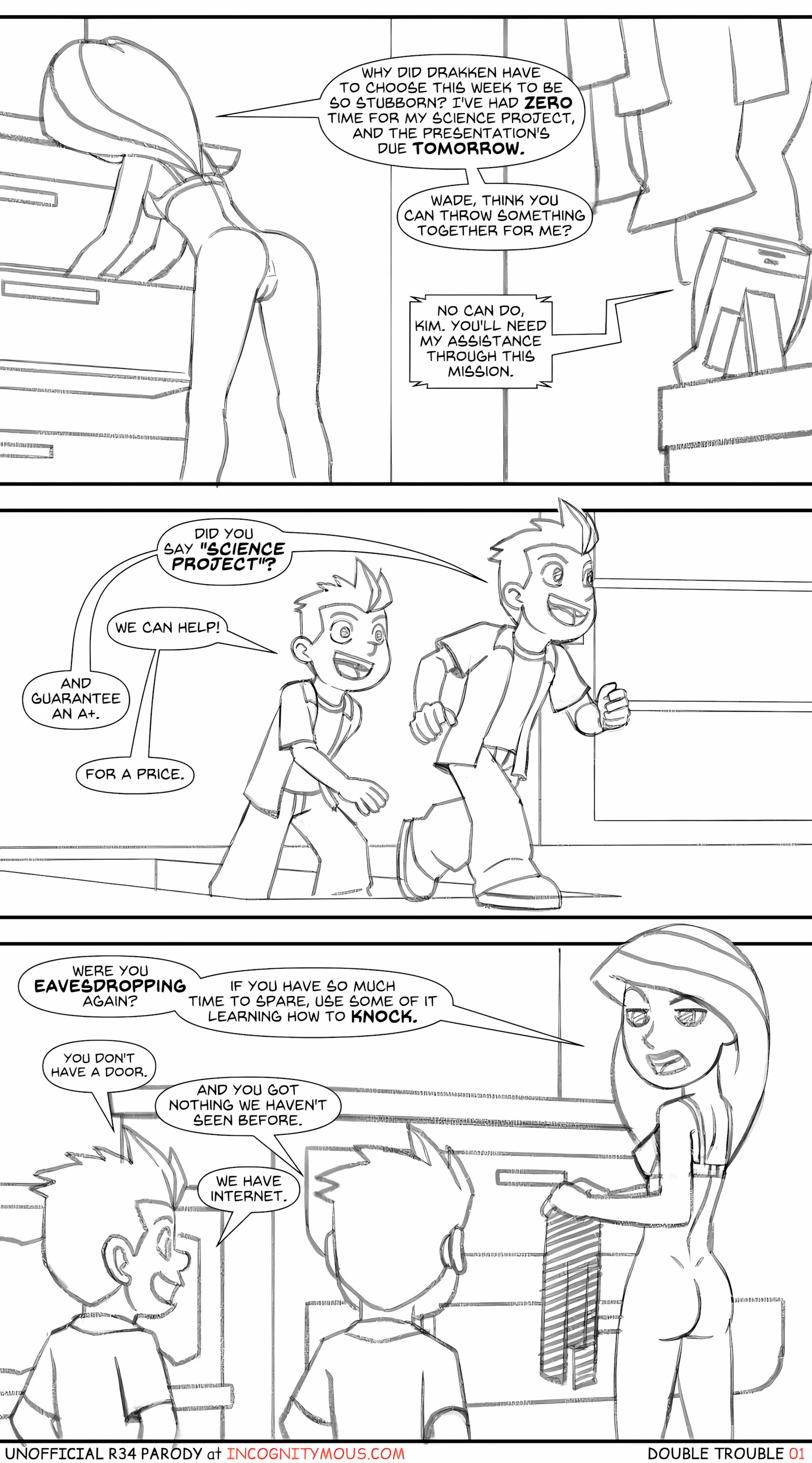 Double Trouble [Incognitymous], Double Trouble, page 1 of 24
