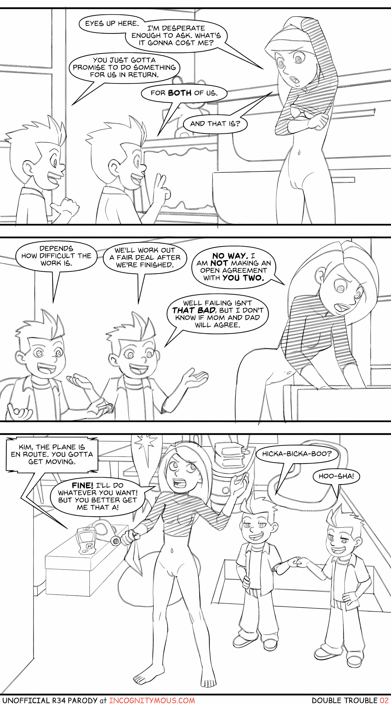 Double Trouble [Incognitymous], Double Trouble, page 2 of 24