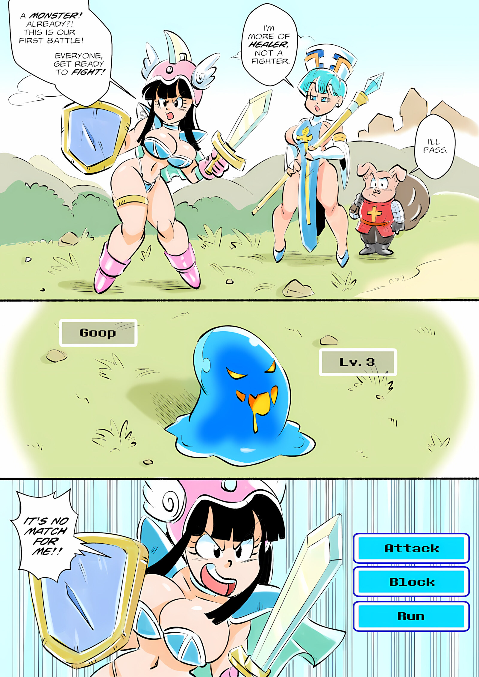 Dragon Ball Quest [FunsexyDB], Dragon Ball Quest, page 2 of 10