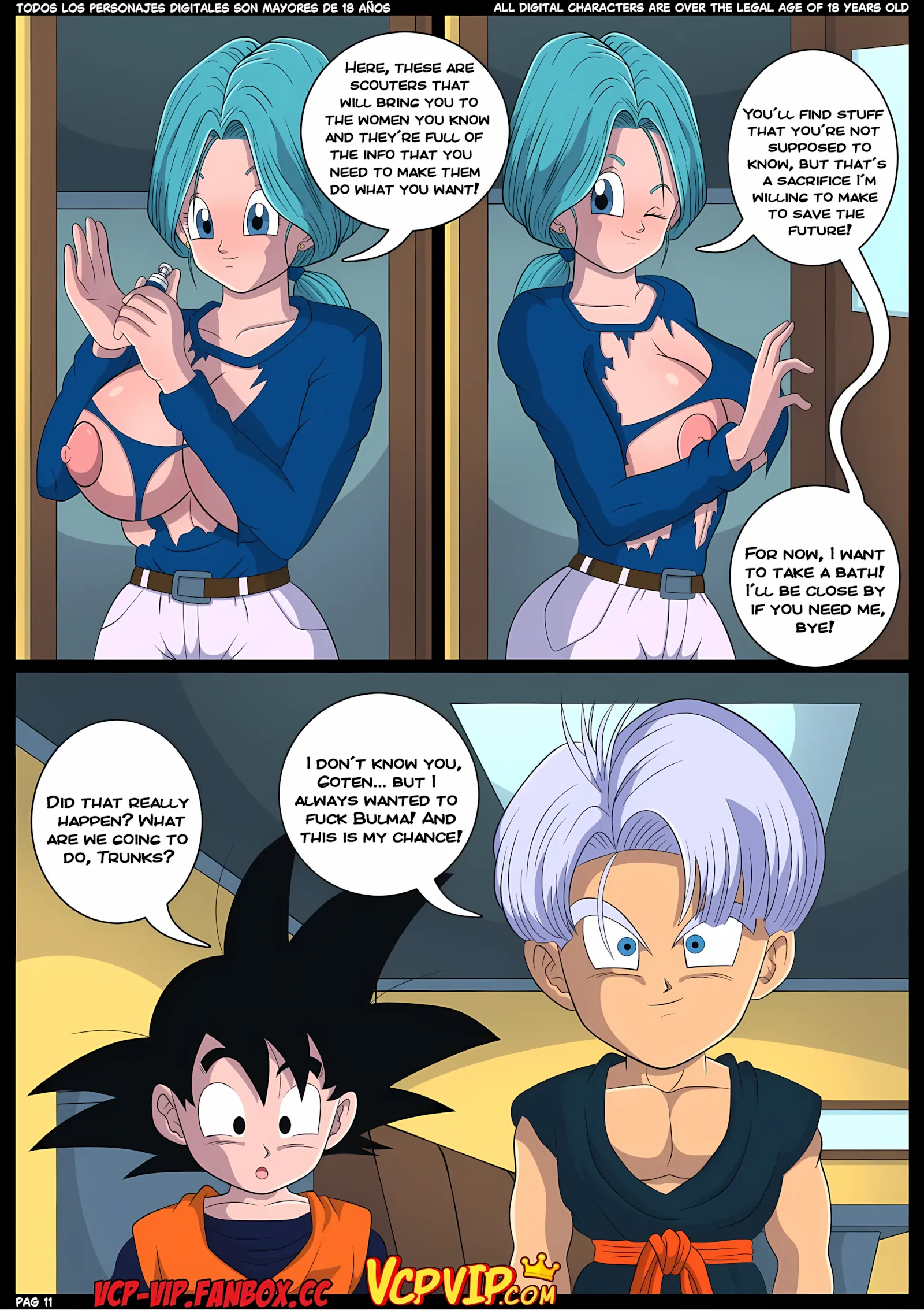 Dragon Ball’s – Sex Addict [Majin King], 1 . Sex Addict [Majin King] VCP, page 12 of 57