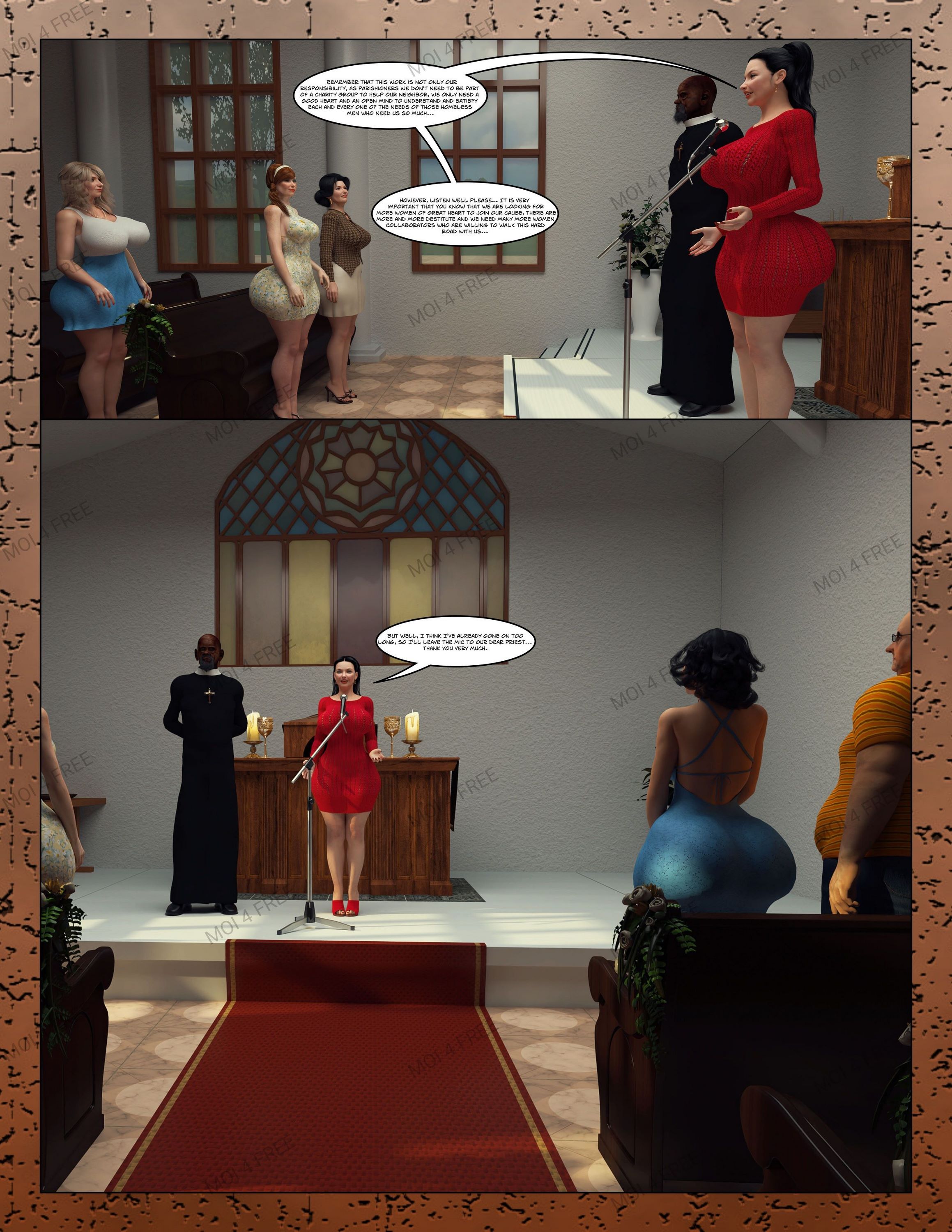 Extra Charity [Moiarte3D], Extra Charity 5, page 4 of 38