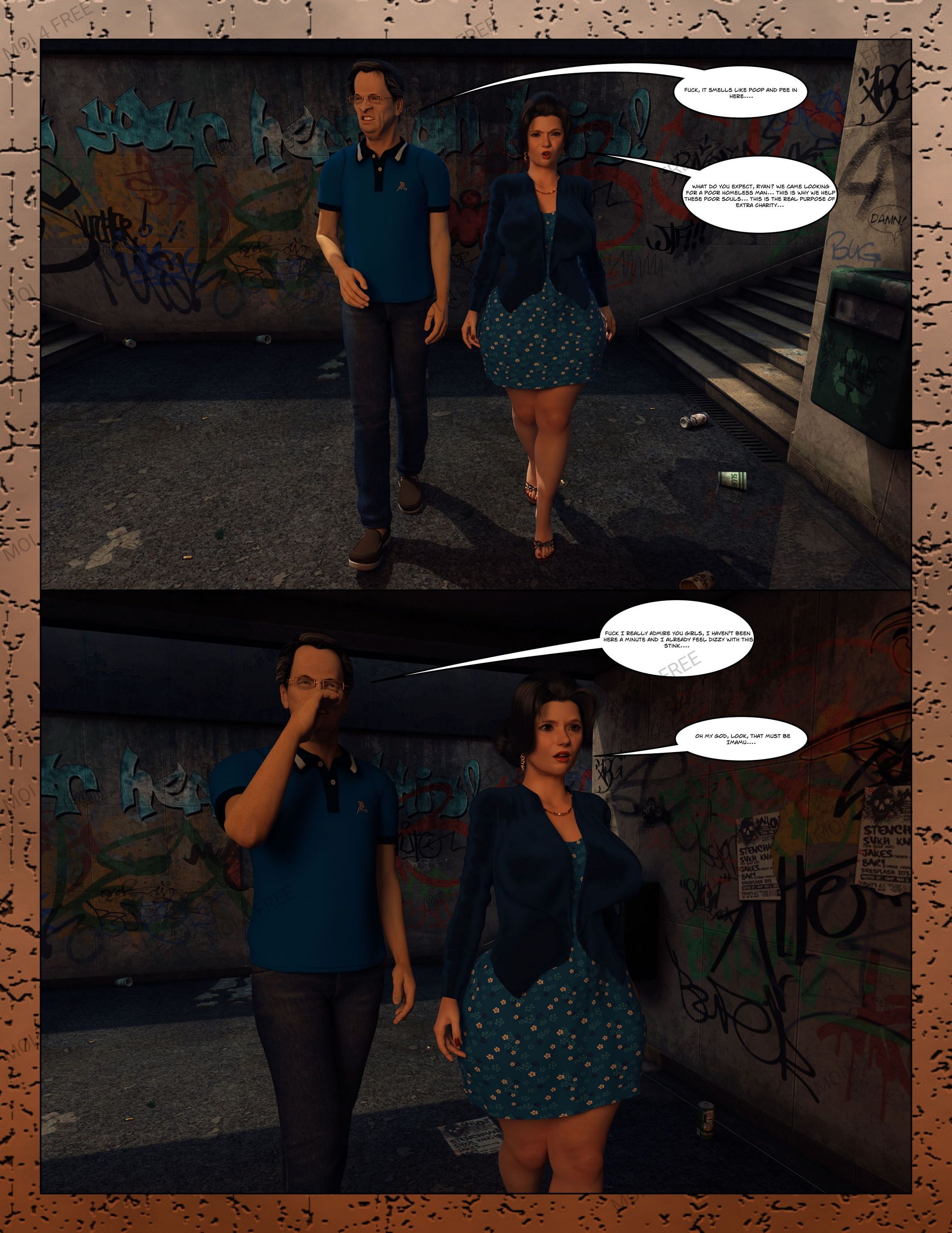 Extra Charity [Moiarte3D], Extra Charity 5, page 33 of 38