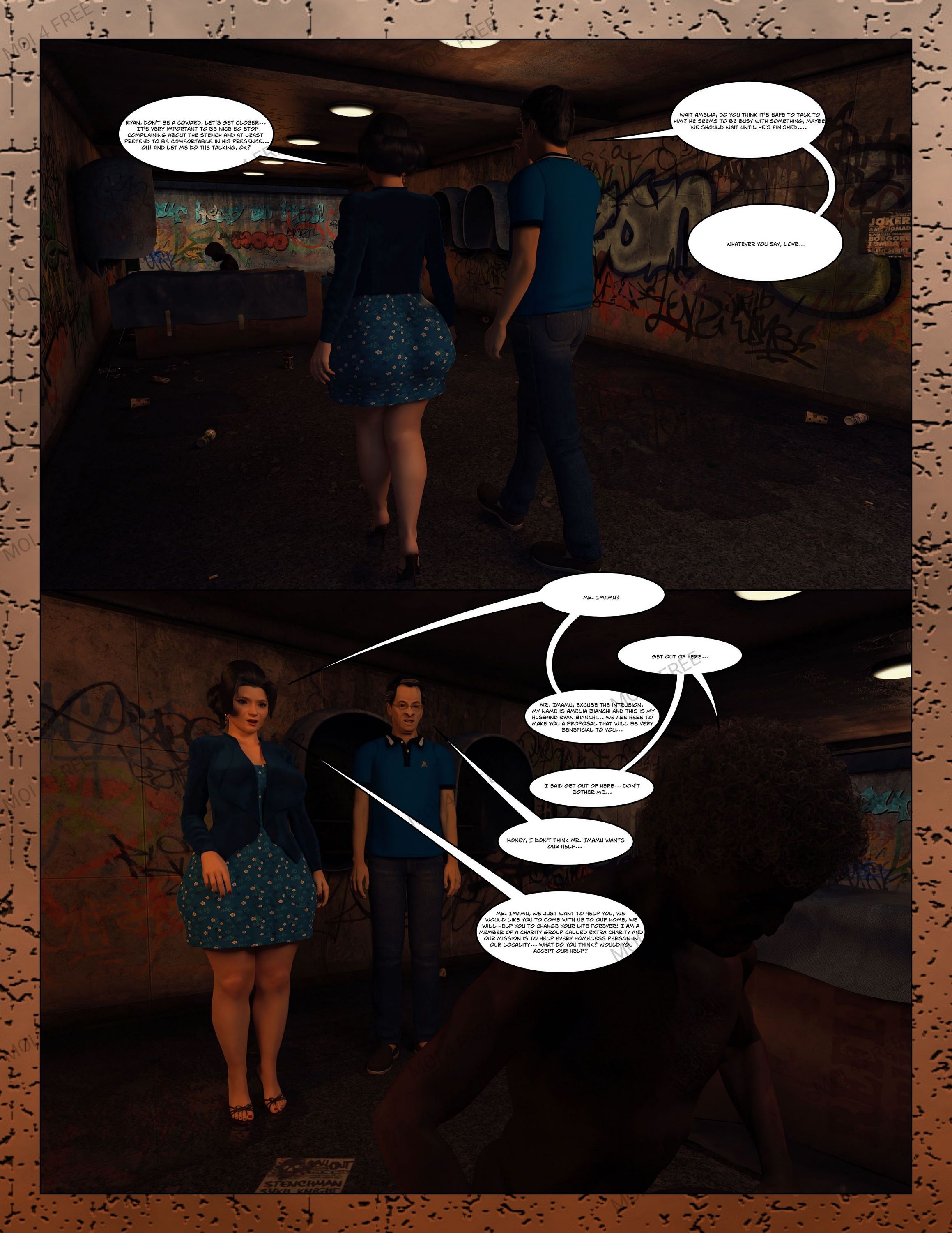 Extra Charity [Moiarte3D], Extra Charity 5, page 34 of 38