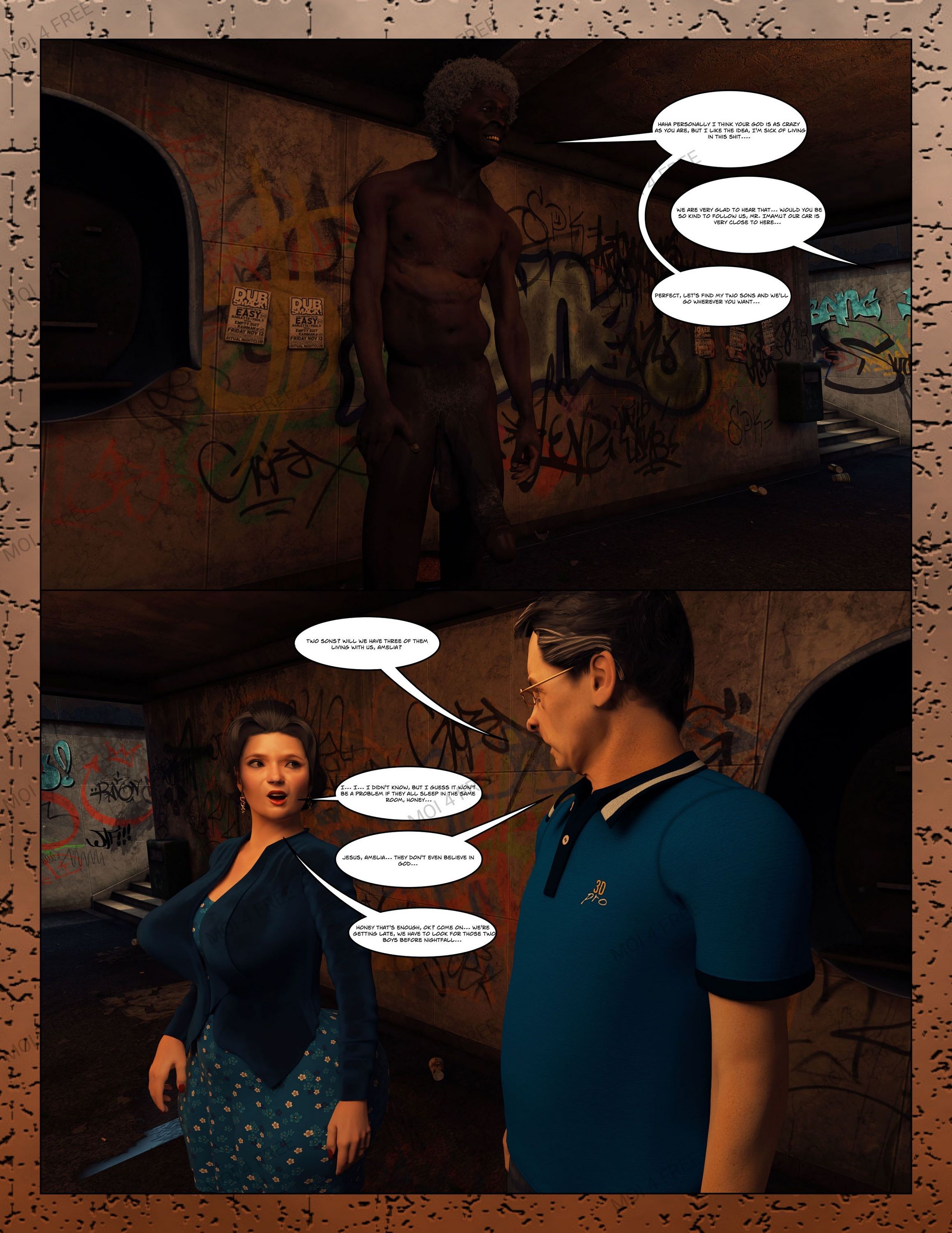 Extra Charity [Moiarte3D], Extra Charity 5, page 36 of 38