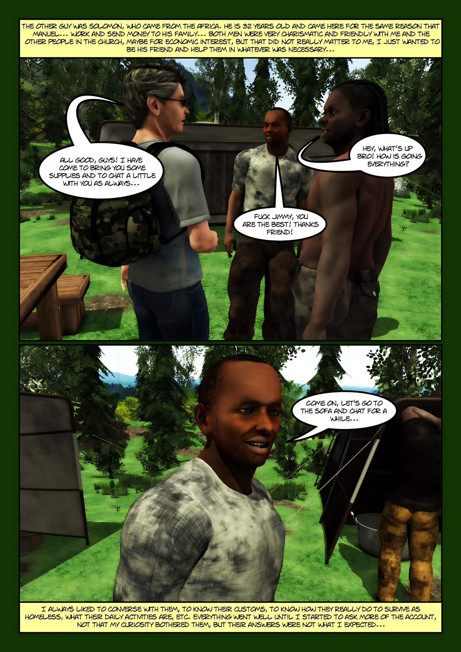 Extra Charity [Moiarte3D], Extra Charity 1, page 8 of 38