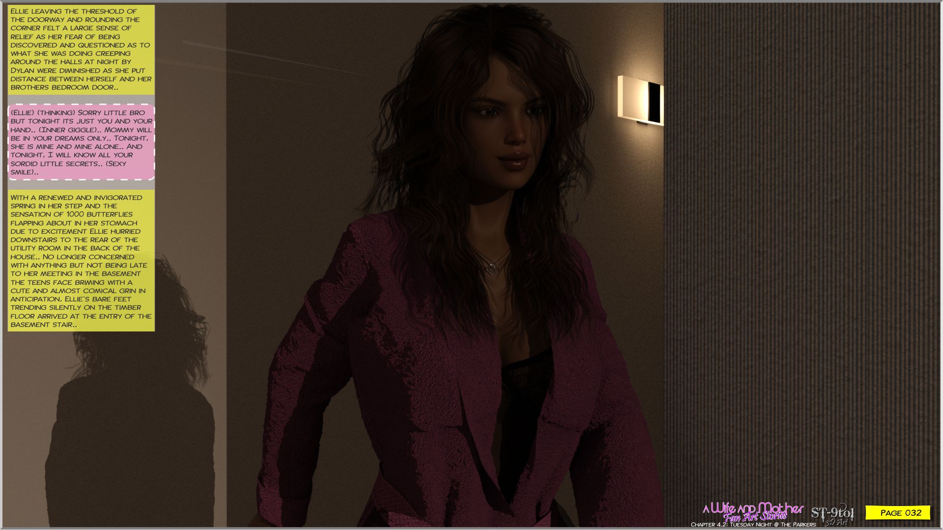 Fan Art Stories [ST-9Pol], Tuesday Night at the Parkers, page 32 of 83