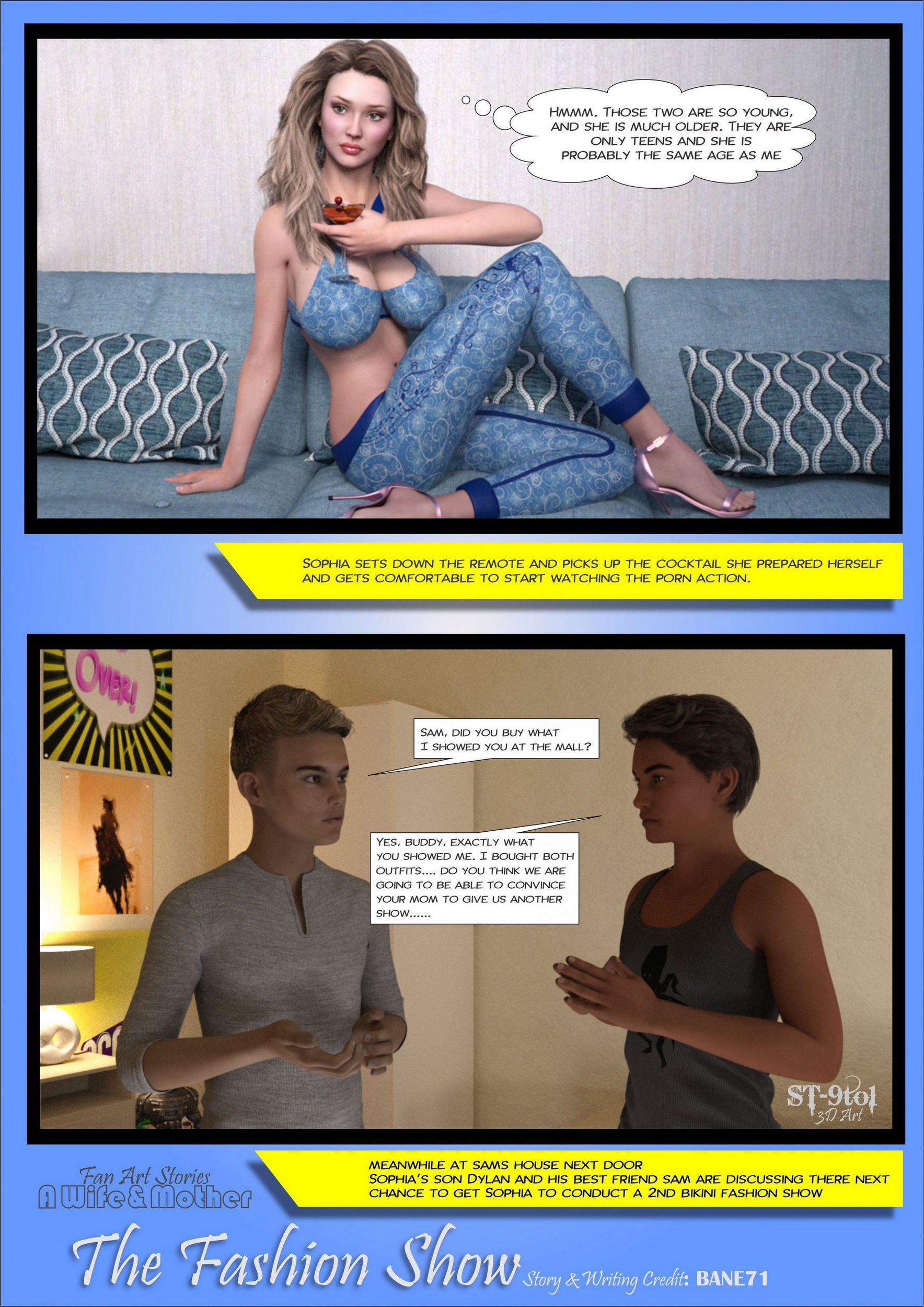 Fan Art Stories [ST-9Pol], The Fashion Show, page 2 of 54