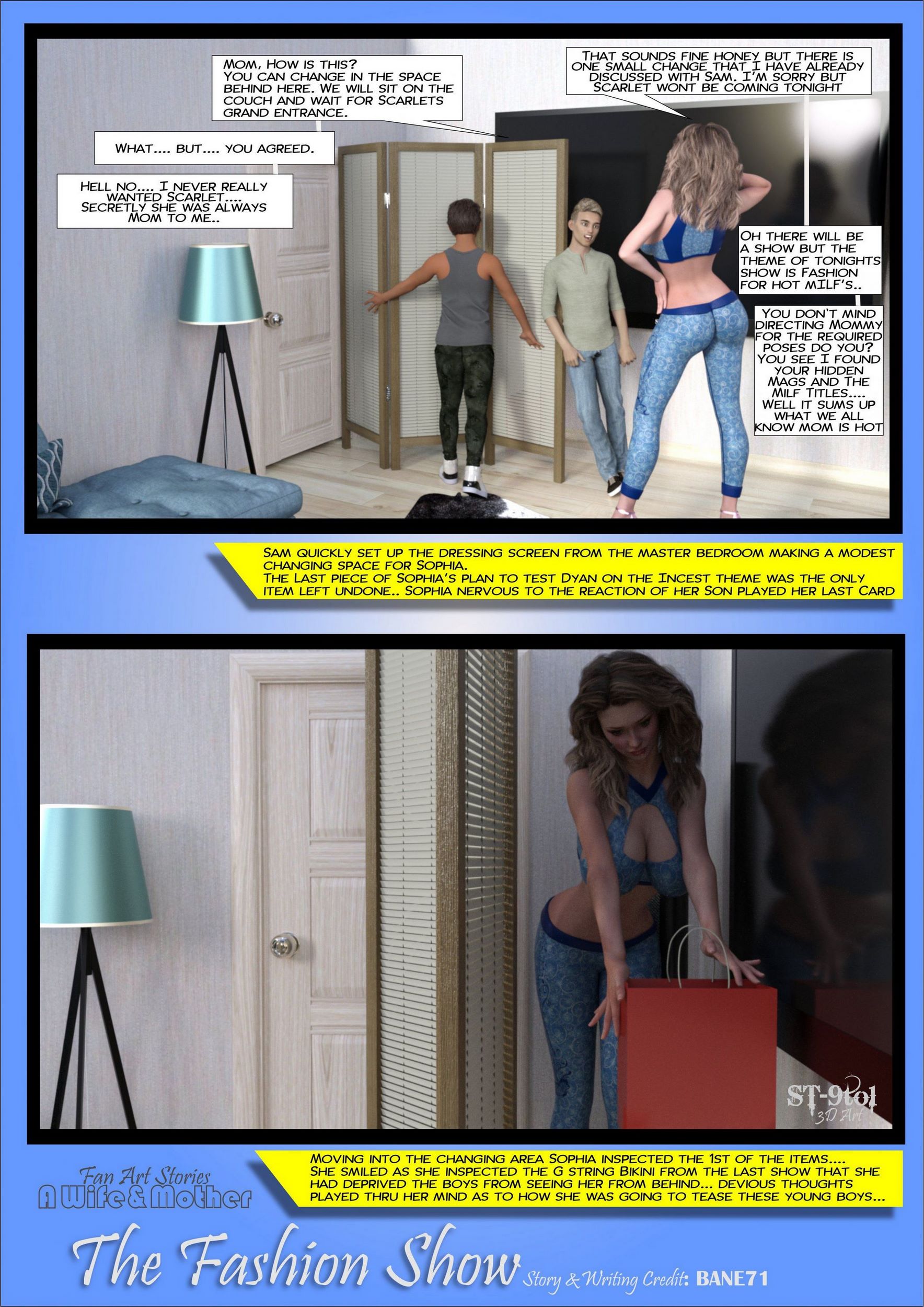 Fan Art Stories [ST-9Pol], The Fashion Show, page 12 of 54