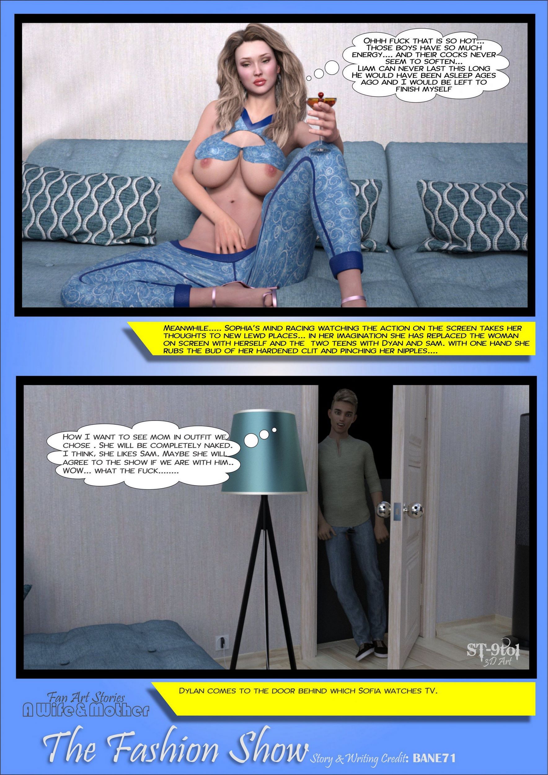Fan Art Stories [ST-9Pol], The Fashion Show, page 4 of 54