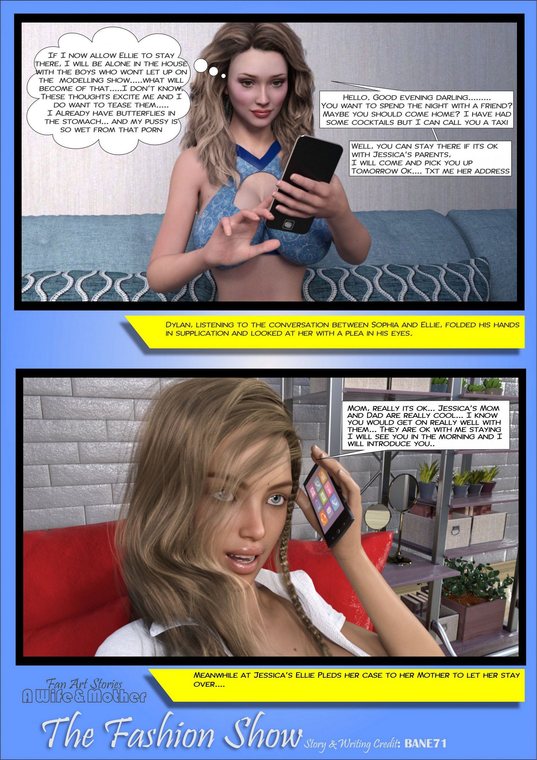 Fan Art Stories [ST-9Pol], The Fashion Show, page 7 of 54