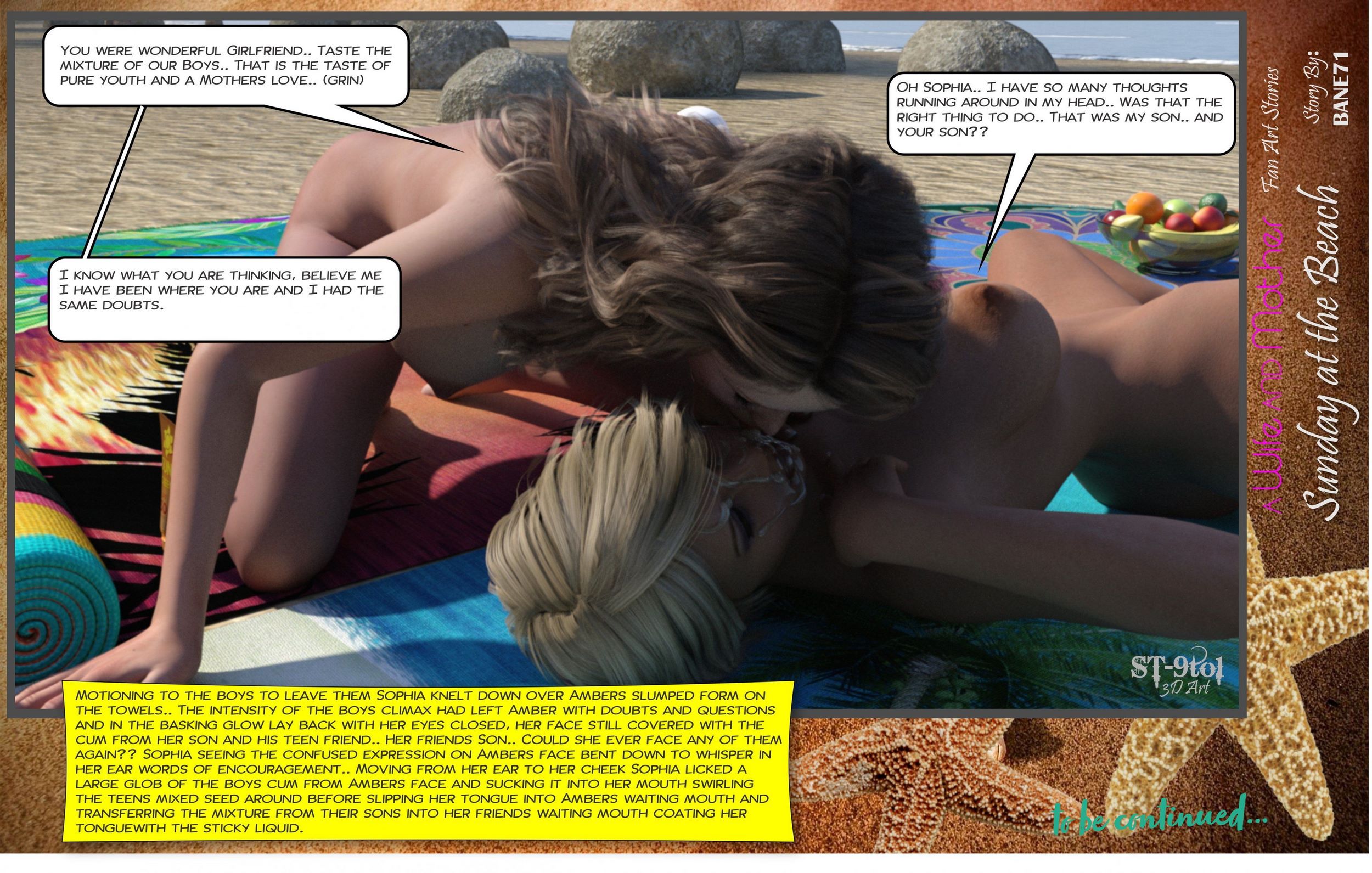 Fan Art Stories [ST-9Pol], Sunday On The Beach, page 121 of 199