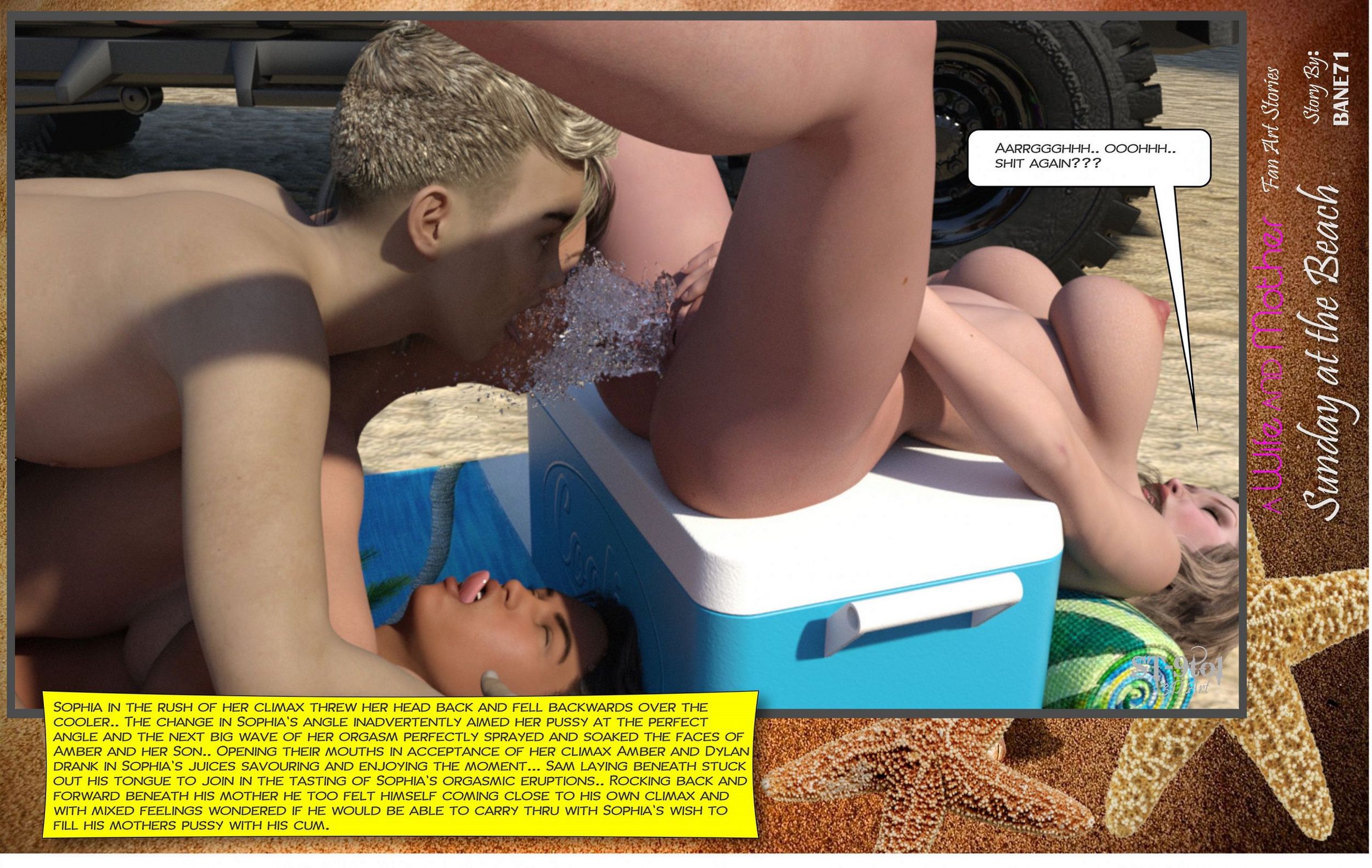 Fan Art Stories [ST-9Pol], Sunday On The Beach, page 148 of 199