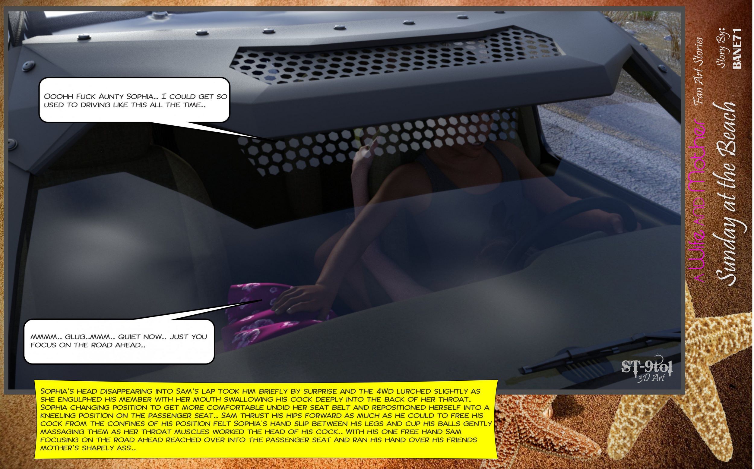 Fan Art Stories [ST-9Pol], Sunday On The Beach, page 164 of 199