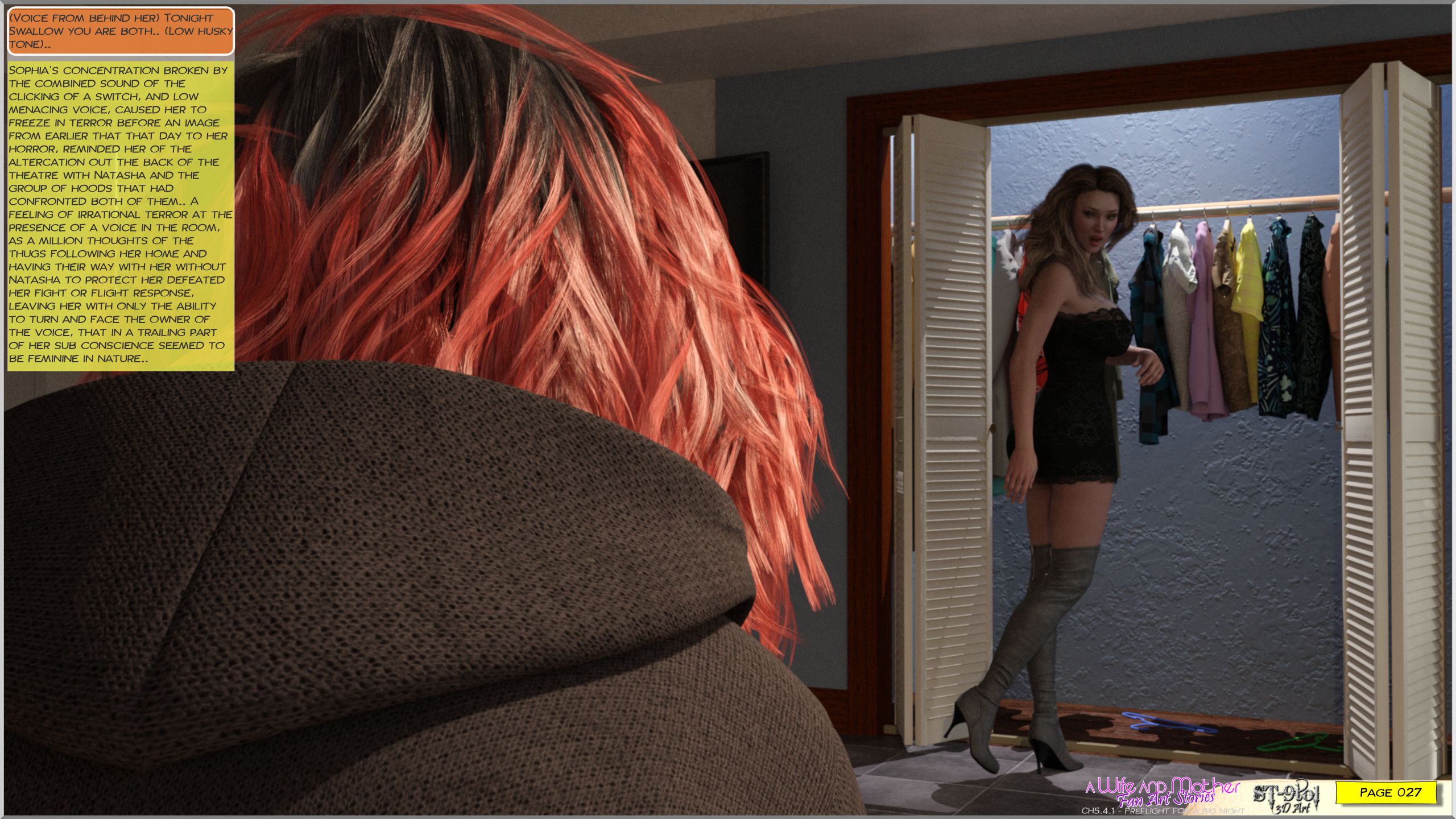 Fan Art Stories [ST-9Pol], Preflight For A Big Night, page 27 of 87
