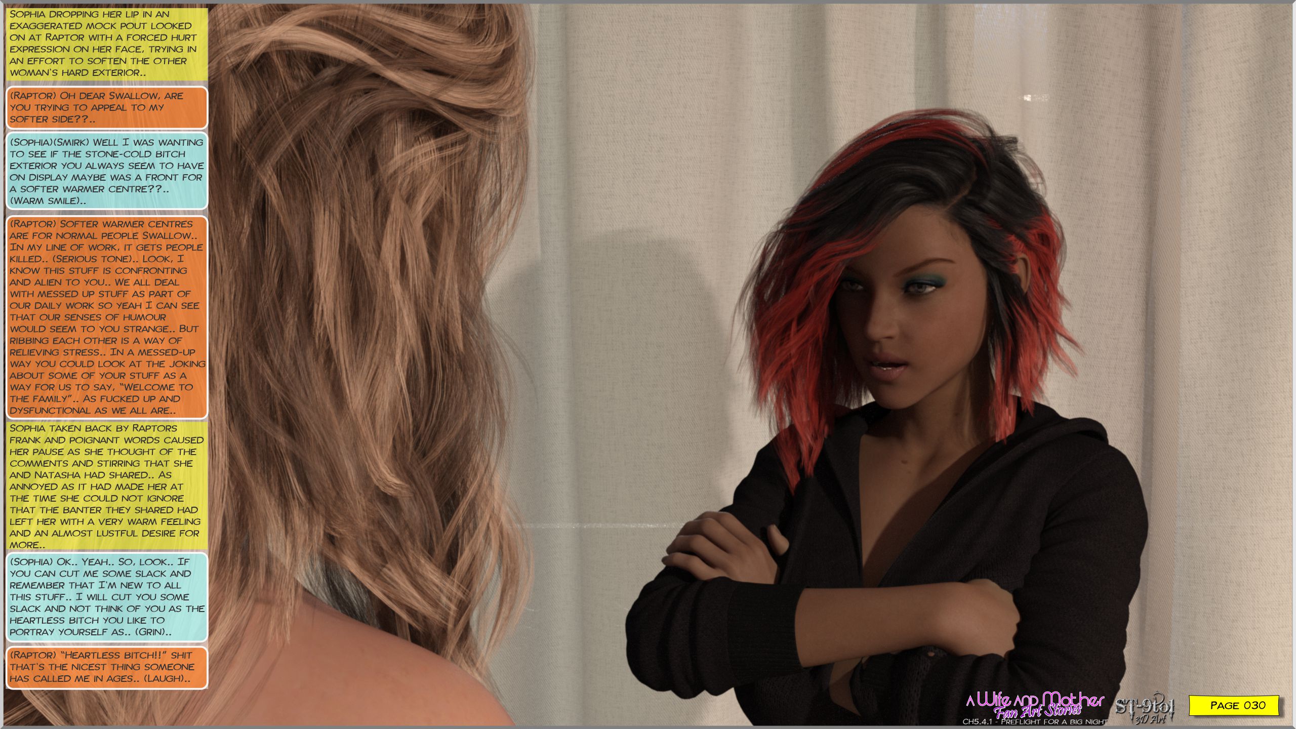 Fan Art Stories [ST-9Pol], Preflight For A Big Night, page 30 of 87