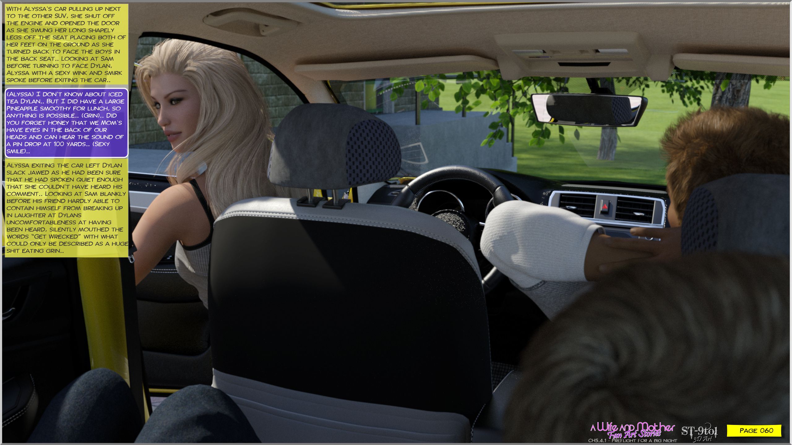 Fan Art Stories [ST-9Pol], Preflight For A Big Night, page 60 of 87