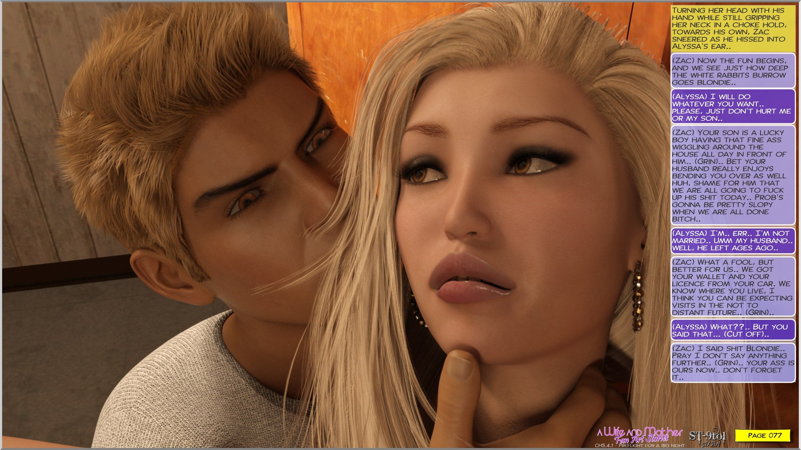 Fan Art Stories [ST-9Pol], Preflight For A Big Night, page 77 of 87