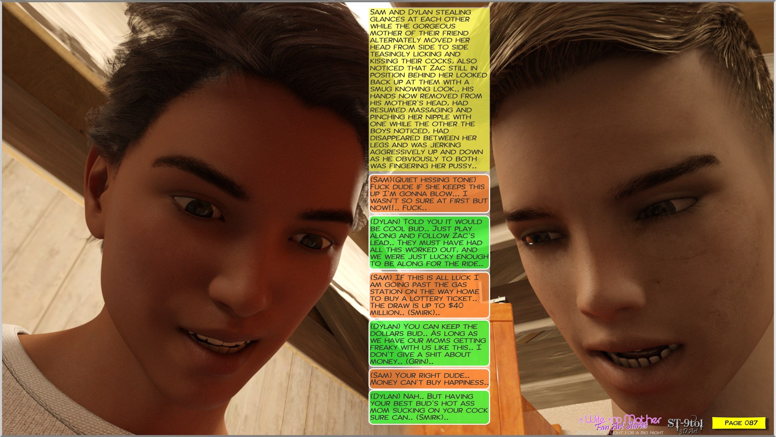 Fan Art Stories [ST-9Pol], Preflight For A Big Night, page 87 of 87