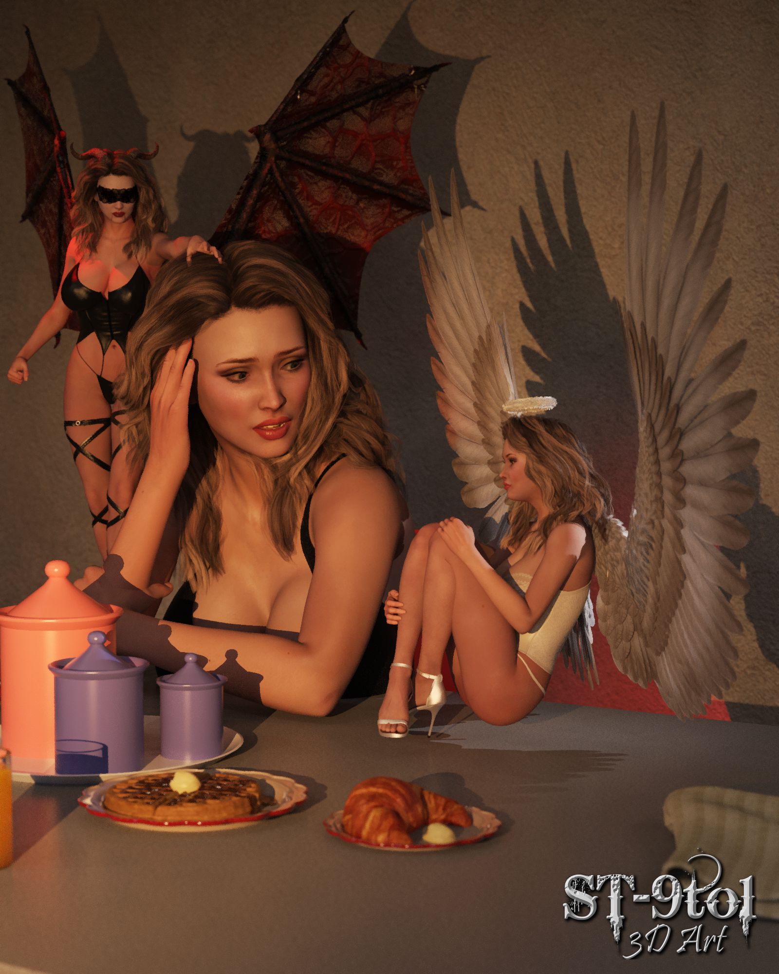 Fan Art Stories [ST-9Pol], Pinups, page 19 of 26