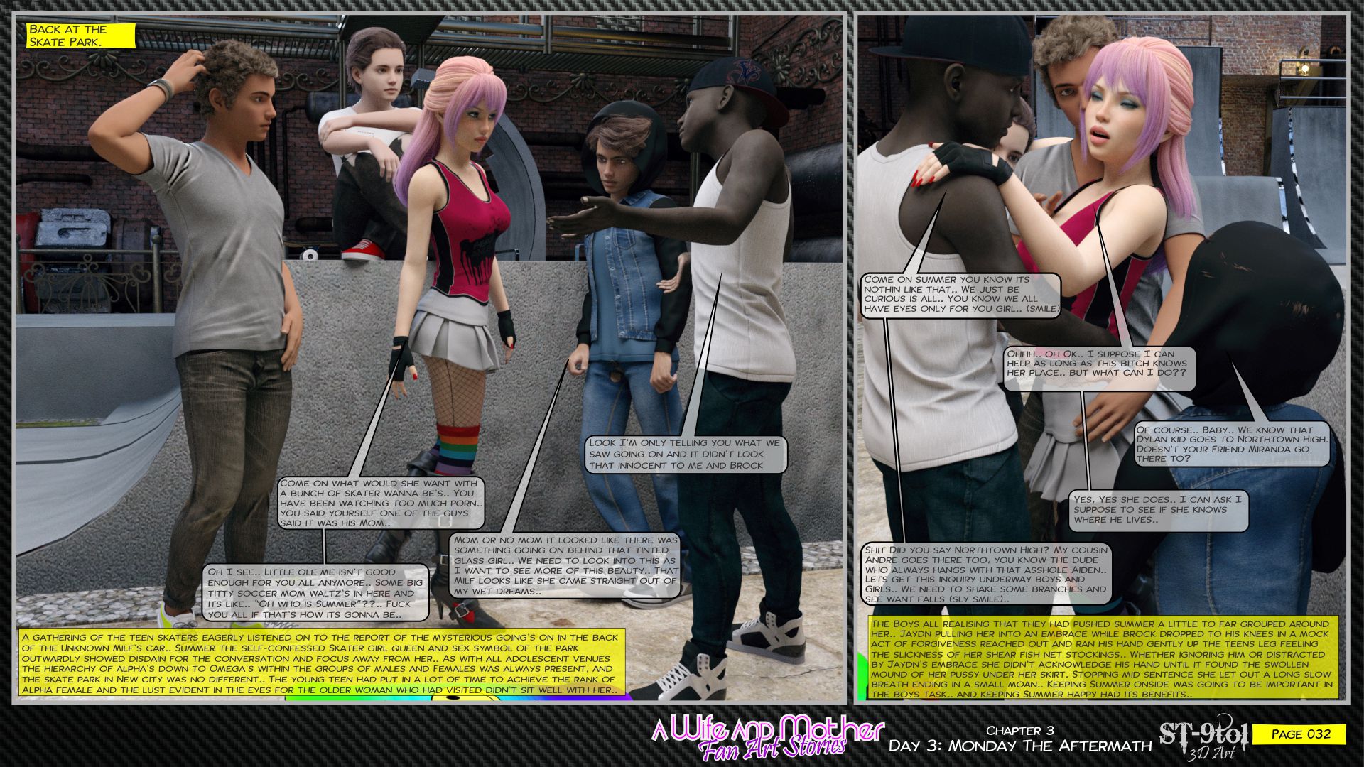 Fan Art Stories [ST-9Pol], Monday The Aftermath, page 32 of 111