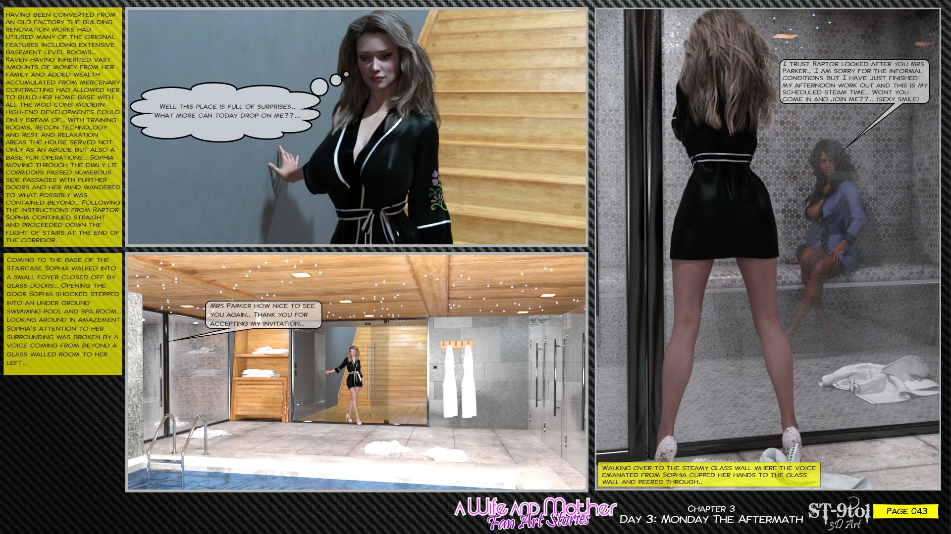 Fan Art Stories [ST-9Pol], Monday The Aftermath, page 43 of 111