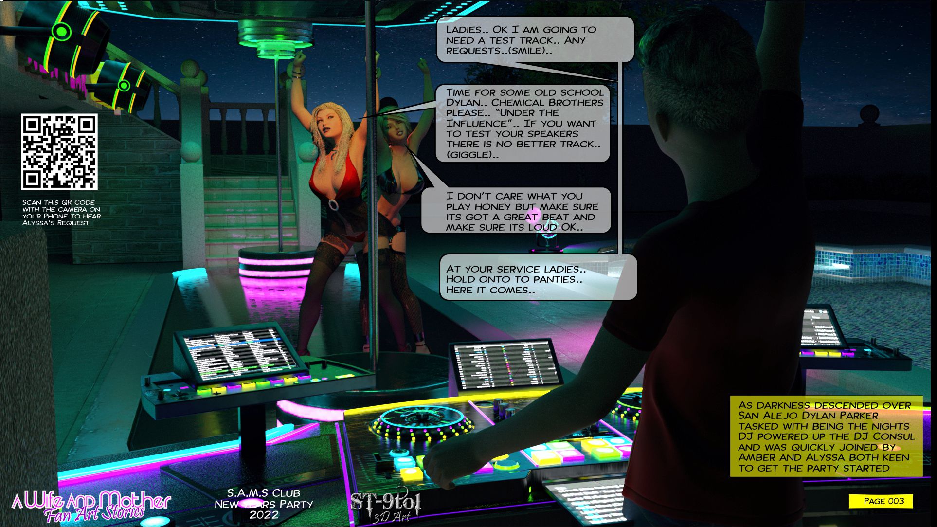 Fan Art Stories [ST-9Pol], Happy New Year 2022, page 3 of 8
