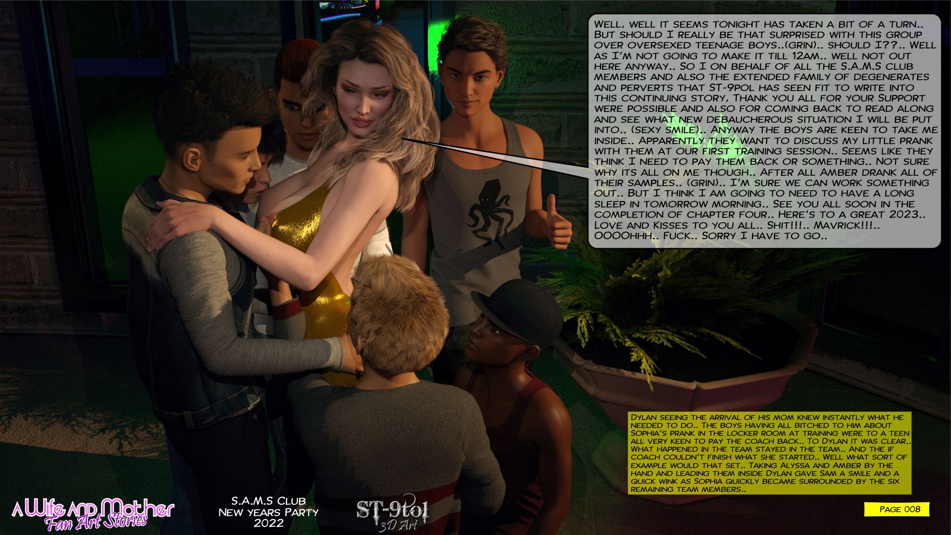 Fan Art Stories [ST-9Pol], Happy New Year 2022, page 8 of 8