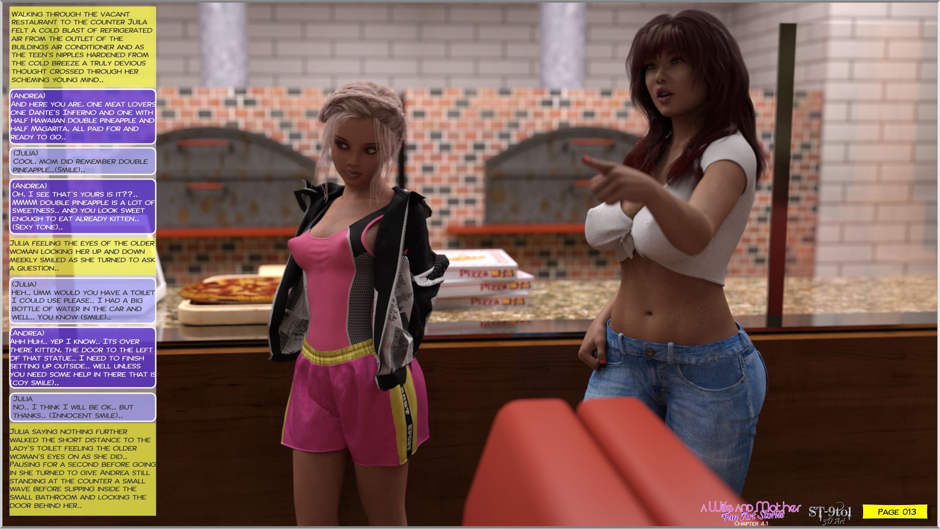 Fan Art Stories [ST-9Pol], Dance Class Pick-Up, page 13 of 41
