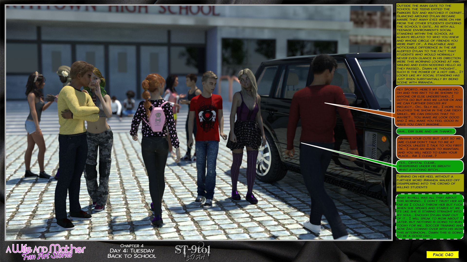 Fan Art Stories [ST-9Pol], Back To School, page 40 of 384