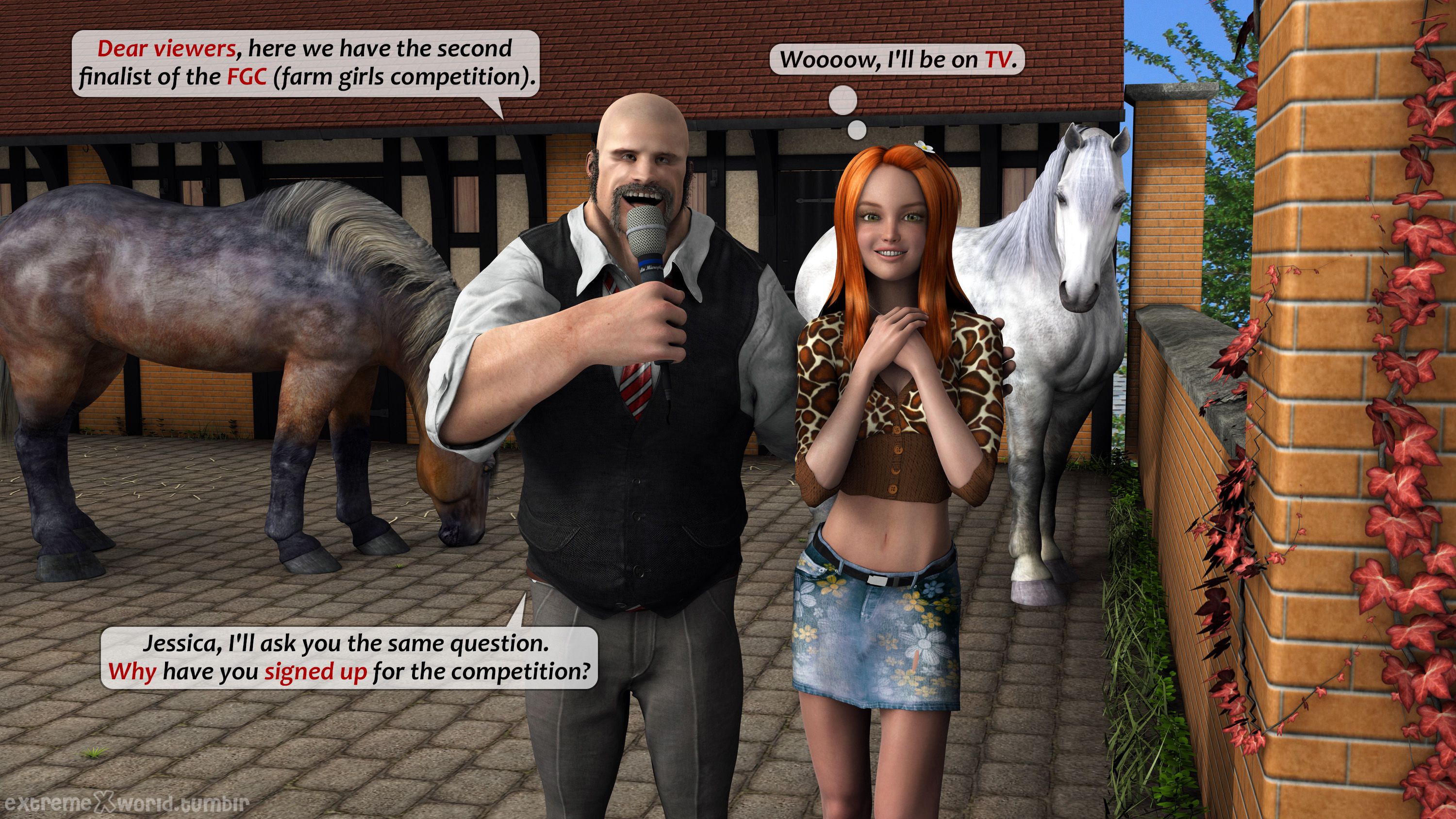 Farm Girls Competition [ExtremeXWorld], Farm Girls Competition 1, page 12 of 34