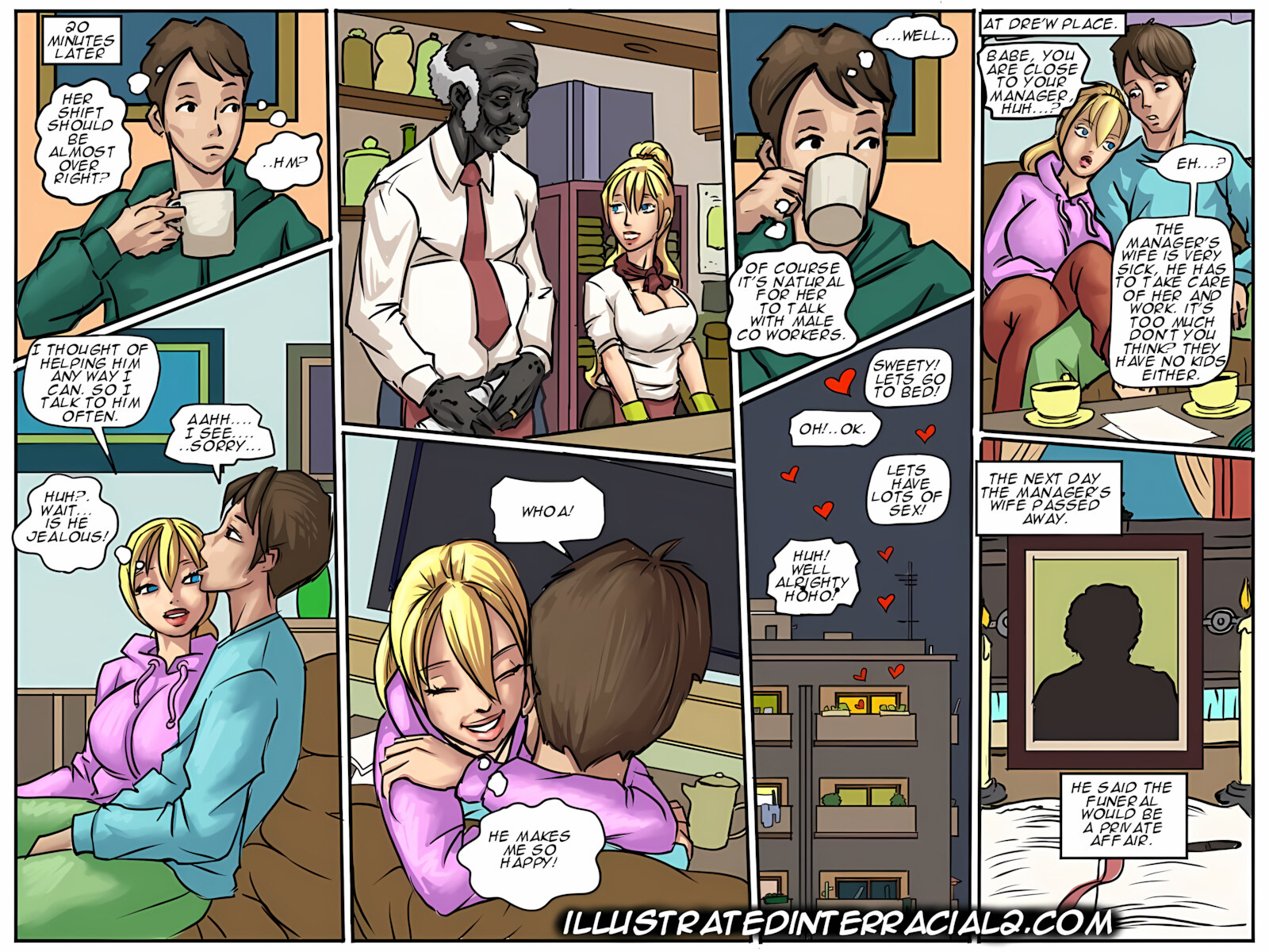 Fated Desire [Illustratedinterracial], Fated Desire, page 3 of 39