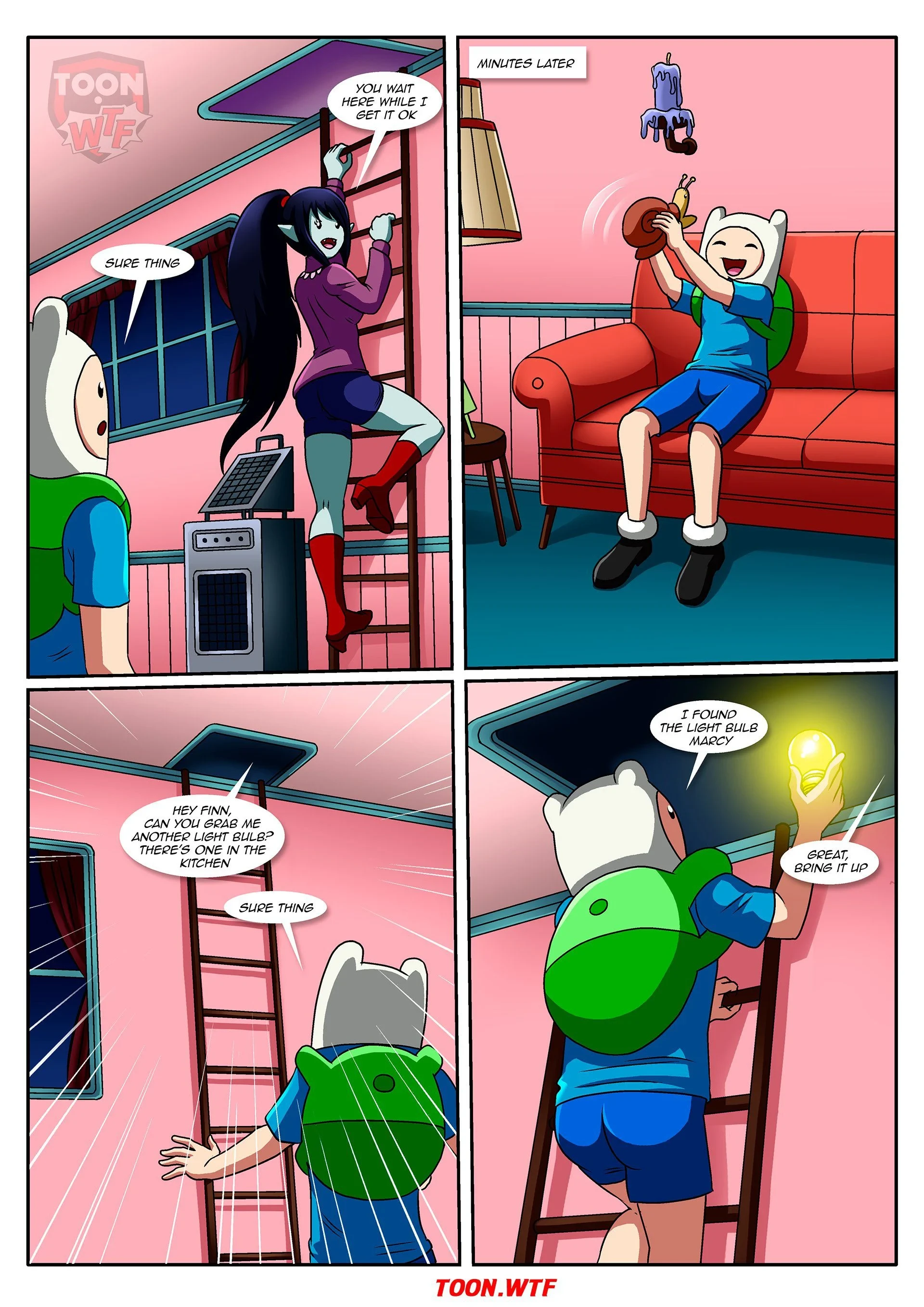Fifty Shades of Fangs (Adventure Time) [Palcomix], 1 . Fifty Shades of Fangs - (Adventure Time) [Palcomix], page 3 of 21