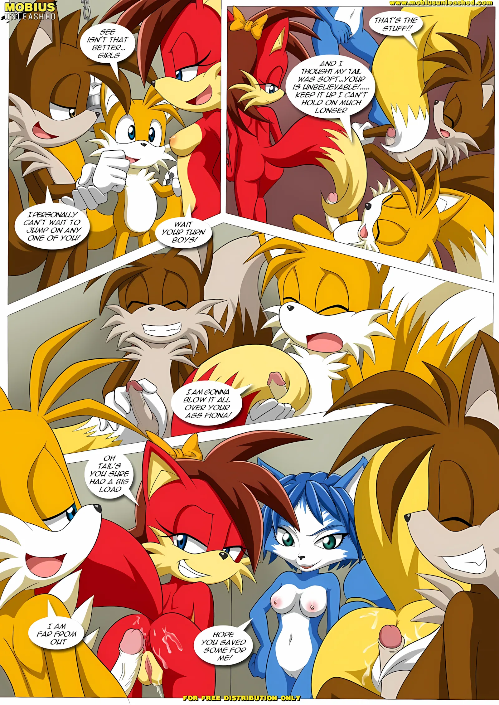 FoXXXes (Star Fox , Sonic the Hedgehog) [Palcomix], 2 . FoXXXes - Chapter 2 (Star Fox , Sonic the Hedgehog) [Palcomix], page 3 of 11