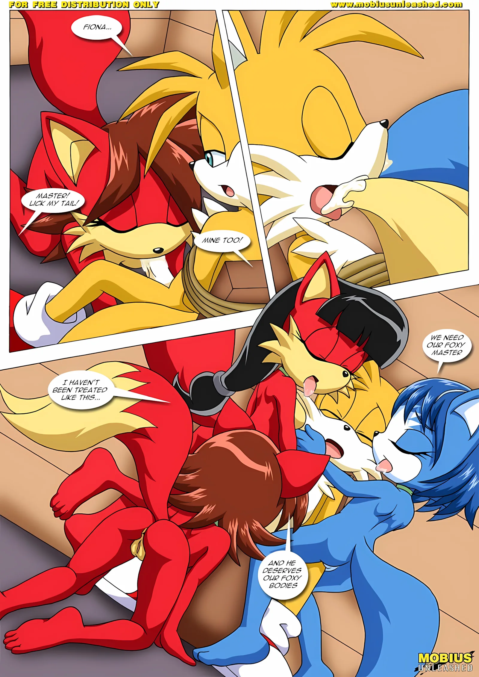 FoXXXes (Star Fox , Sonic the Hedgehog) [Palcomix], 1 . FoXXXes - Chapter 1 (Star Fox , Sonic the Hedgehog) [Palcomix], page 25 of 40