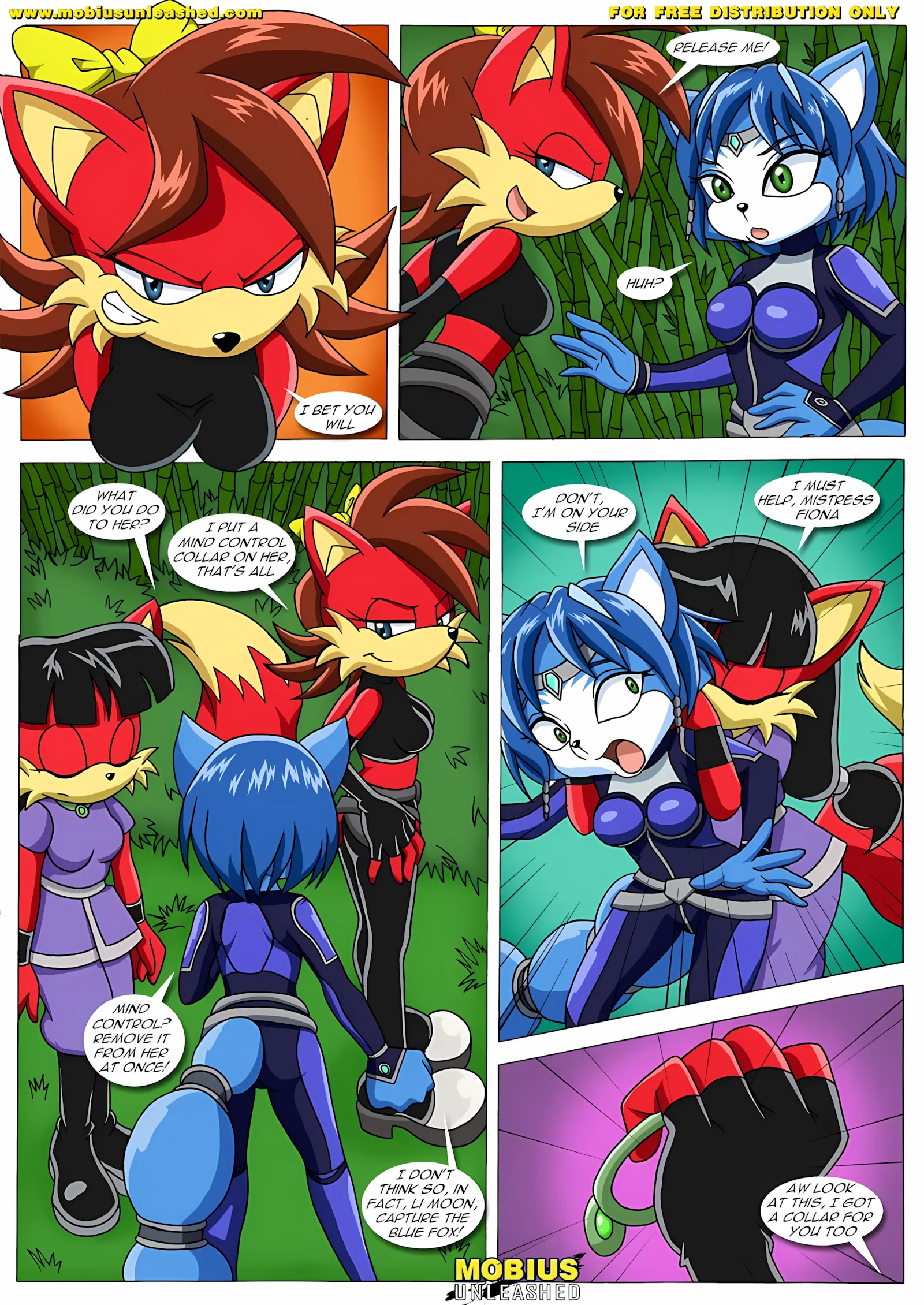 FoXXXes (Star Fox , Sonic the Hedgehog) [Palcomix], 1 . FoXXXes - Chapter 1 (Star Fox , Sonic the Hedgehog) [Palcomix], page 4 of 40